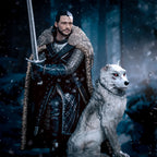 Product image Game of Thrones - Jon Snow with Ghost Statue