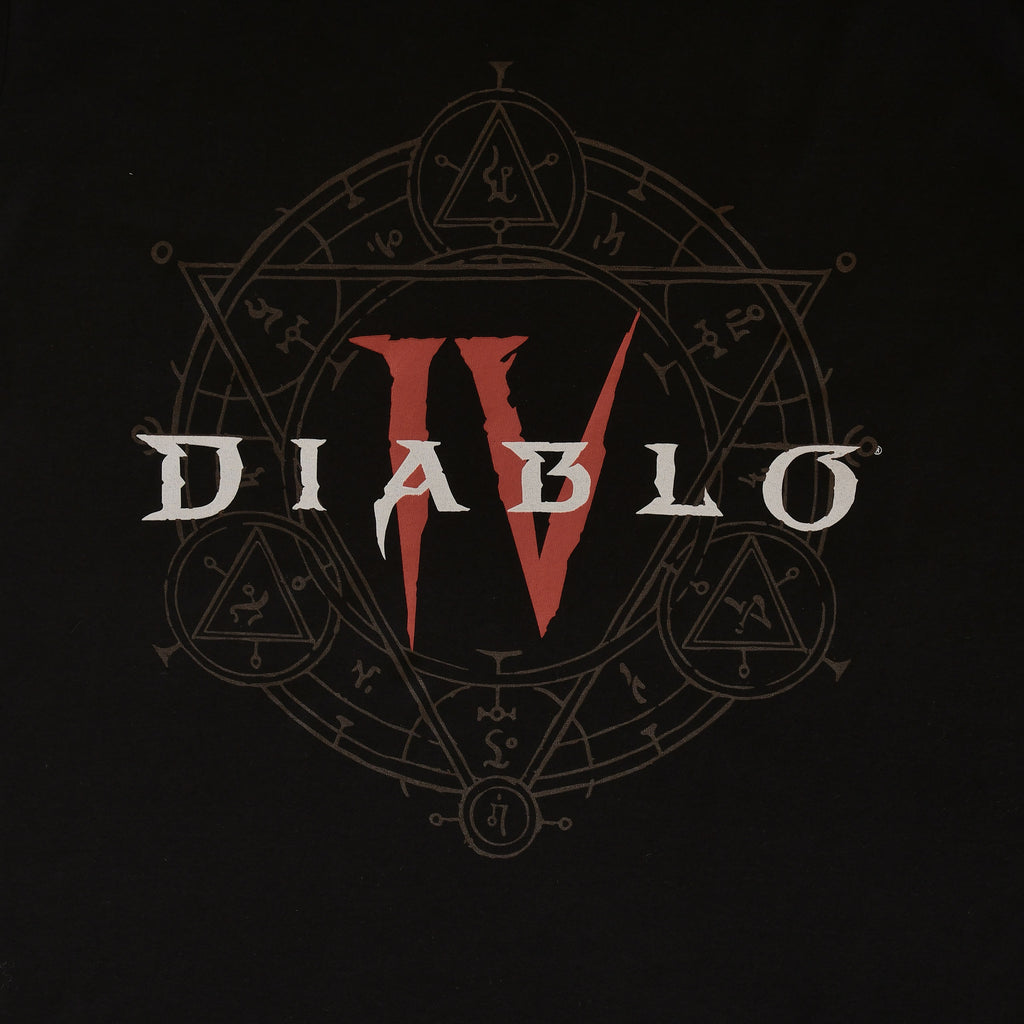 Product image Diablo IV - Hexagram Logo T-Shirt Black