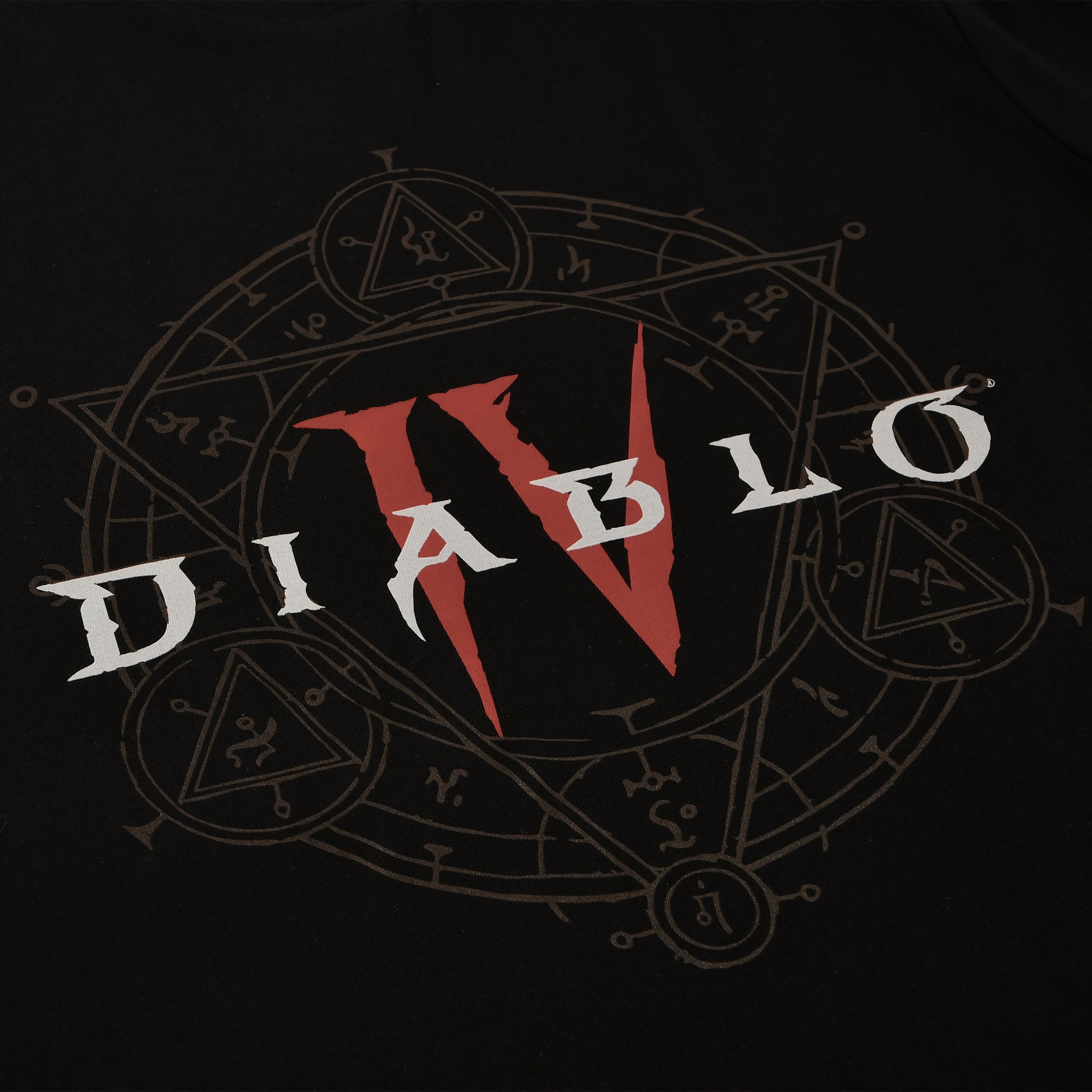 Product image Diablo IV - Hexagram Logo T-Shirt Black