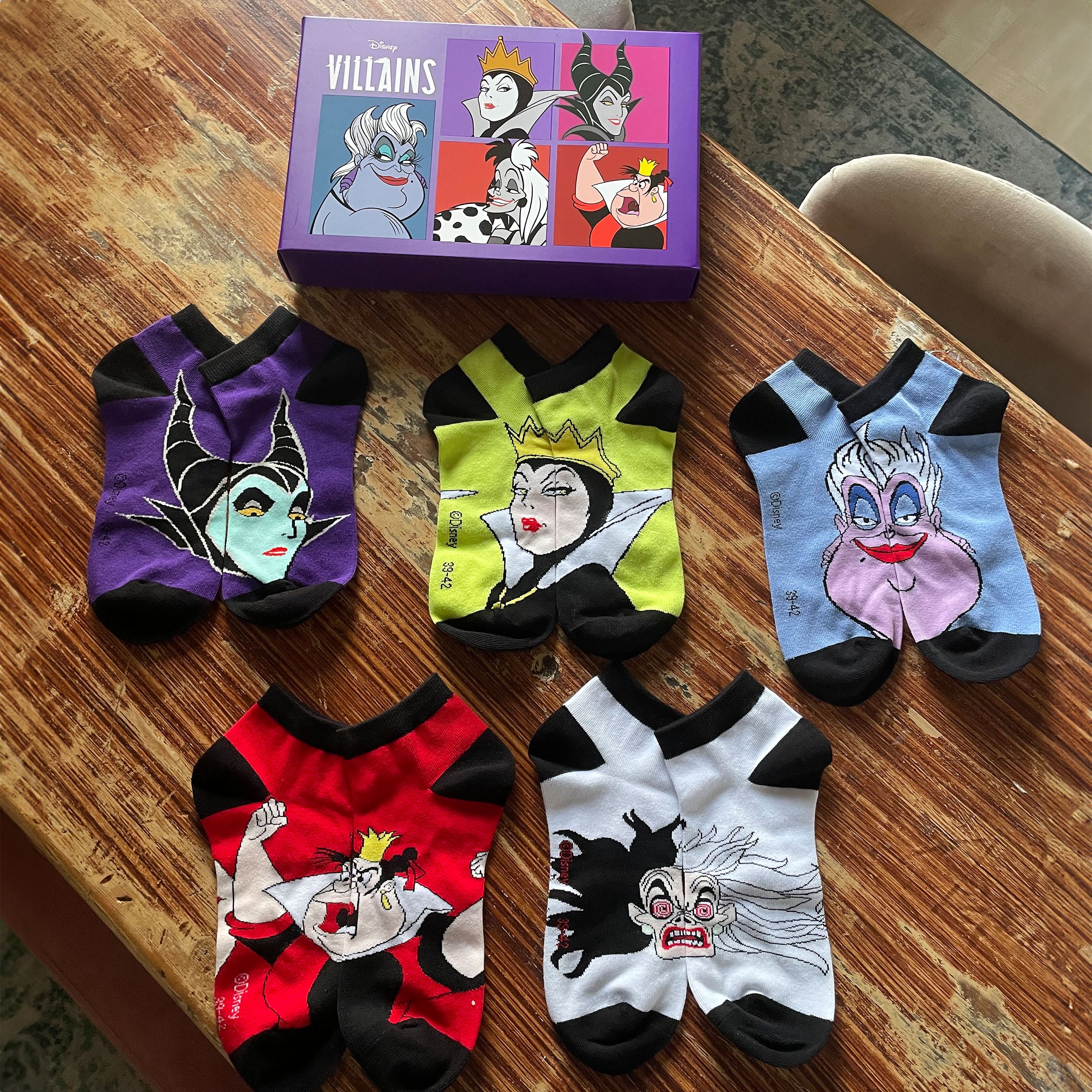 Product image Disney - Villains Bad Girls Sneaker Socks 5-piece set