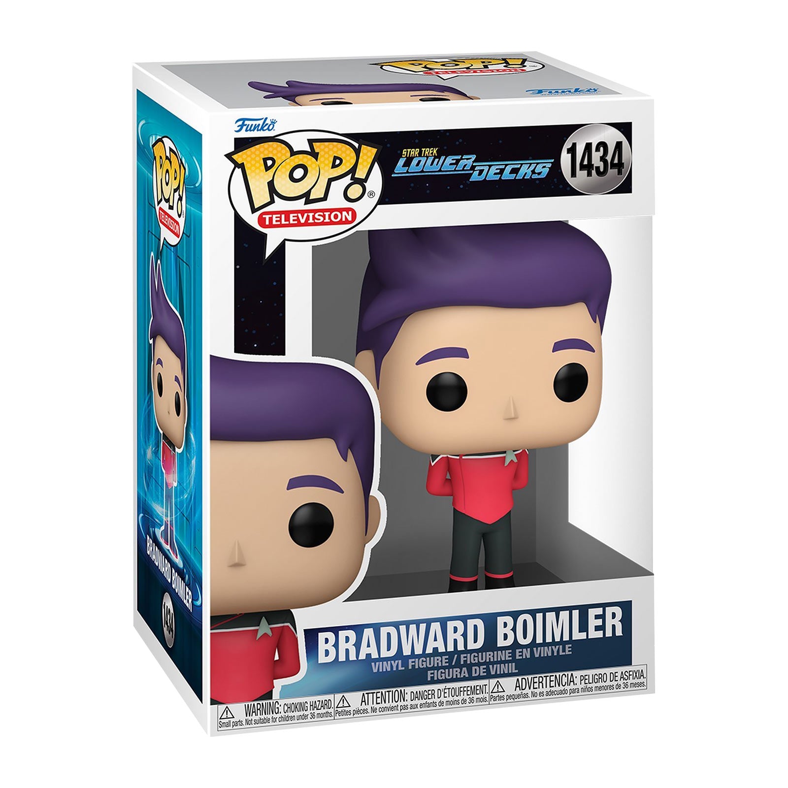 Product image Star Trek: Lower Decks - Bradward Funko Pop Figure
