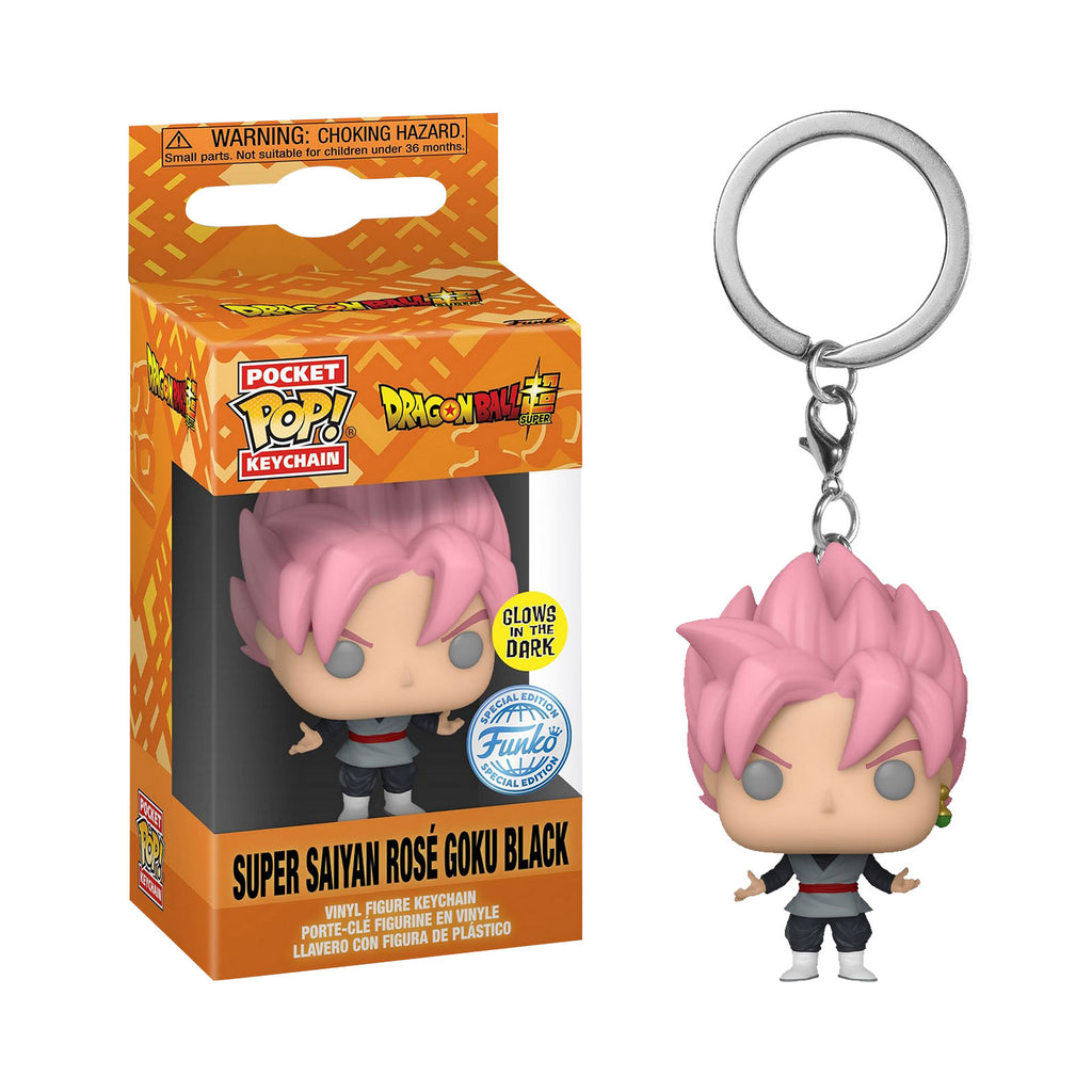 Product image Dragon Ball Super - Super Saiyan Rosé Goku Black Funko Pop Keychain