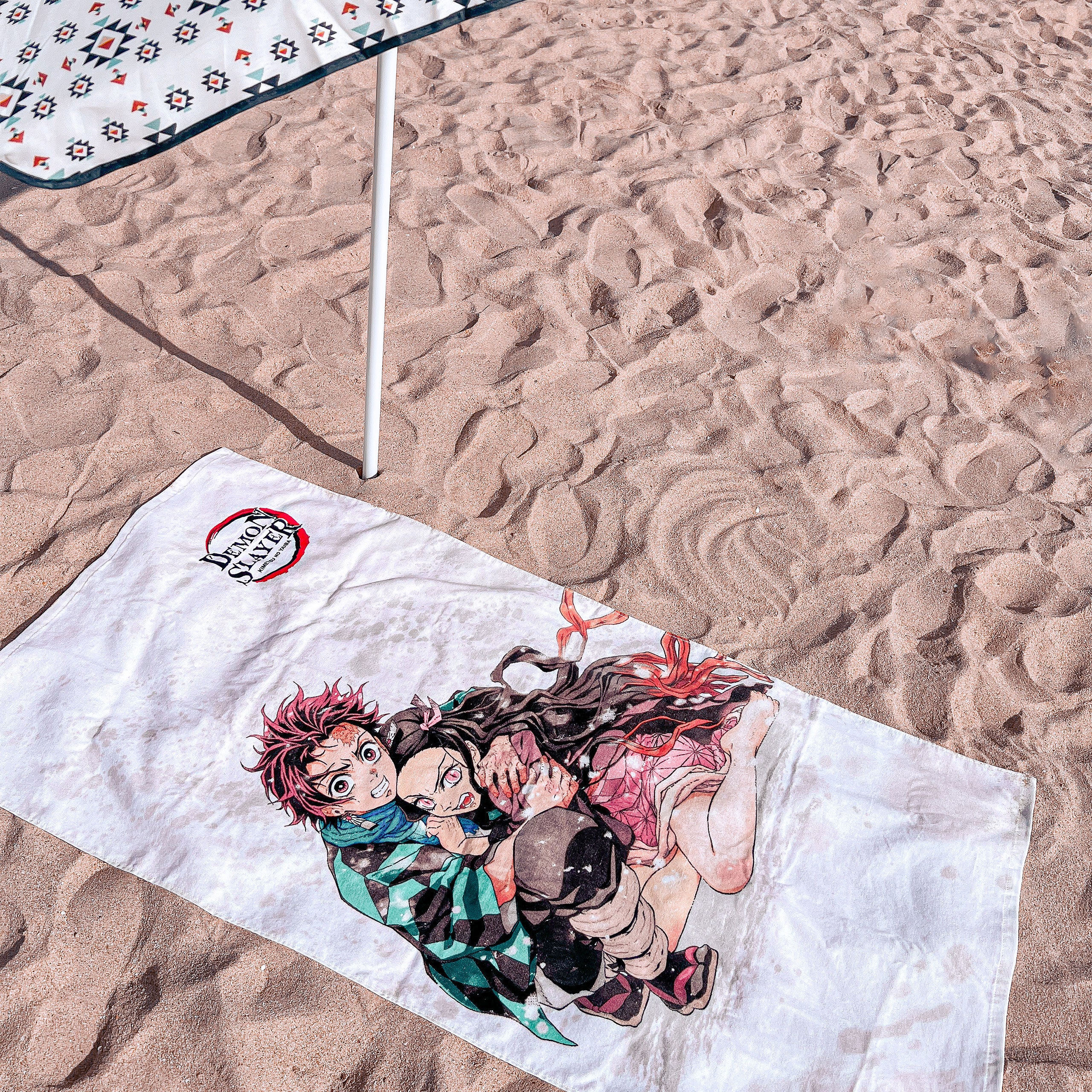 Product image Demon Slayer - Nezuko and Tanjiro Kamado Beach Towel