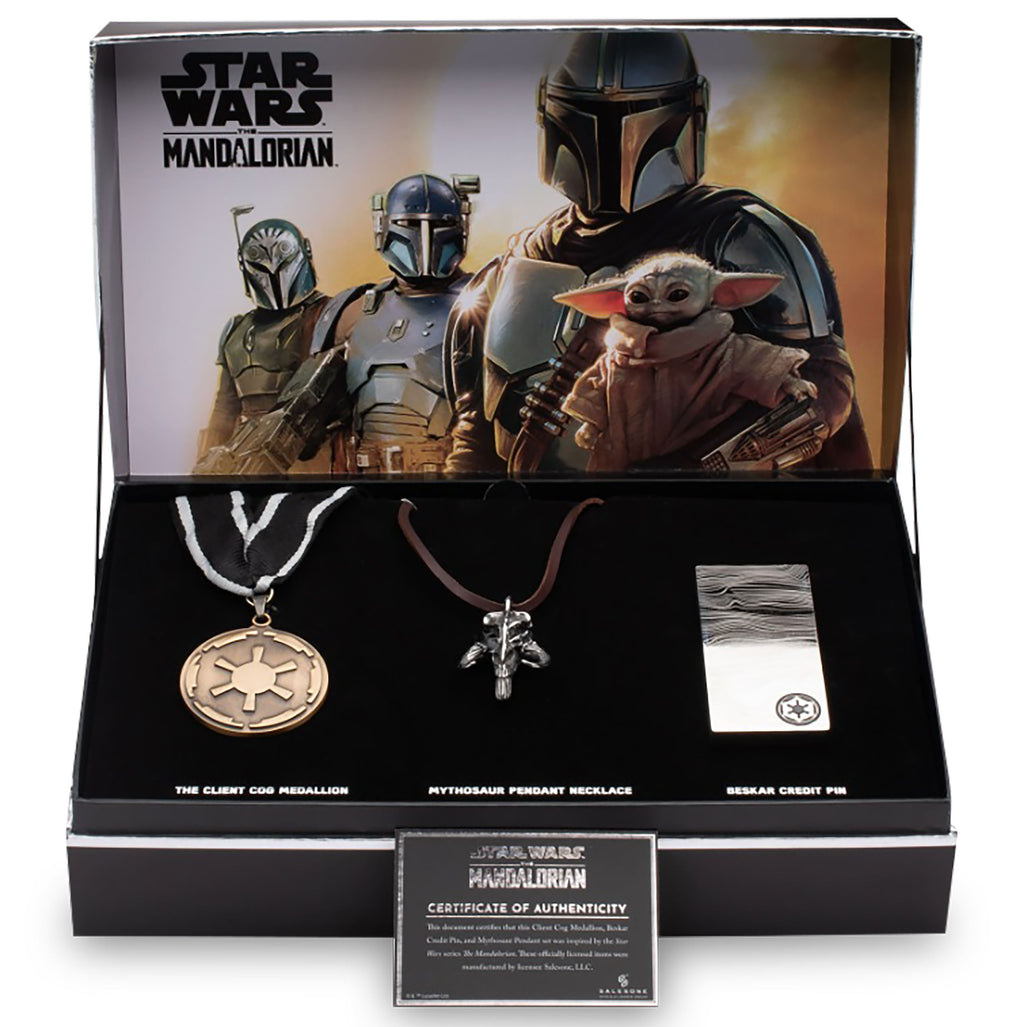 Product image Mandalorian Bounty Hunter Jewelry Set Deluxe - Star Wars The Mandalorian