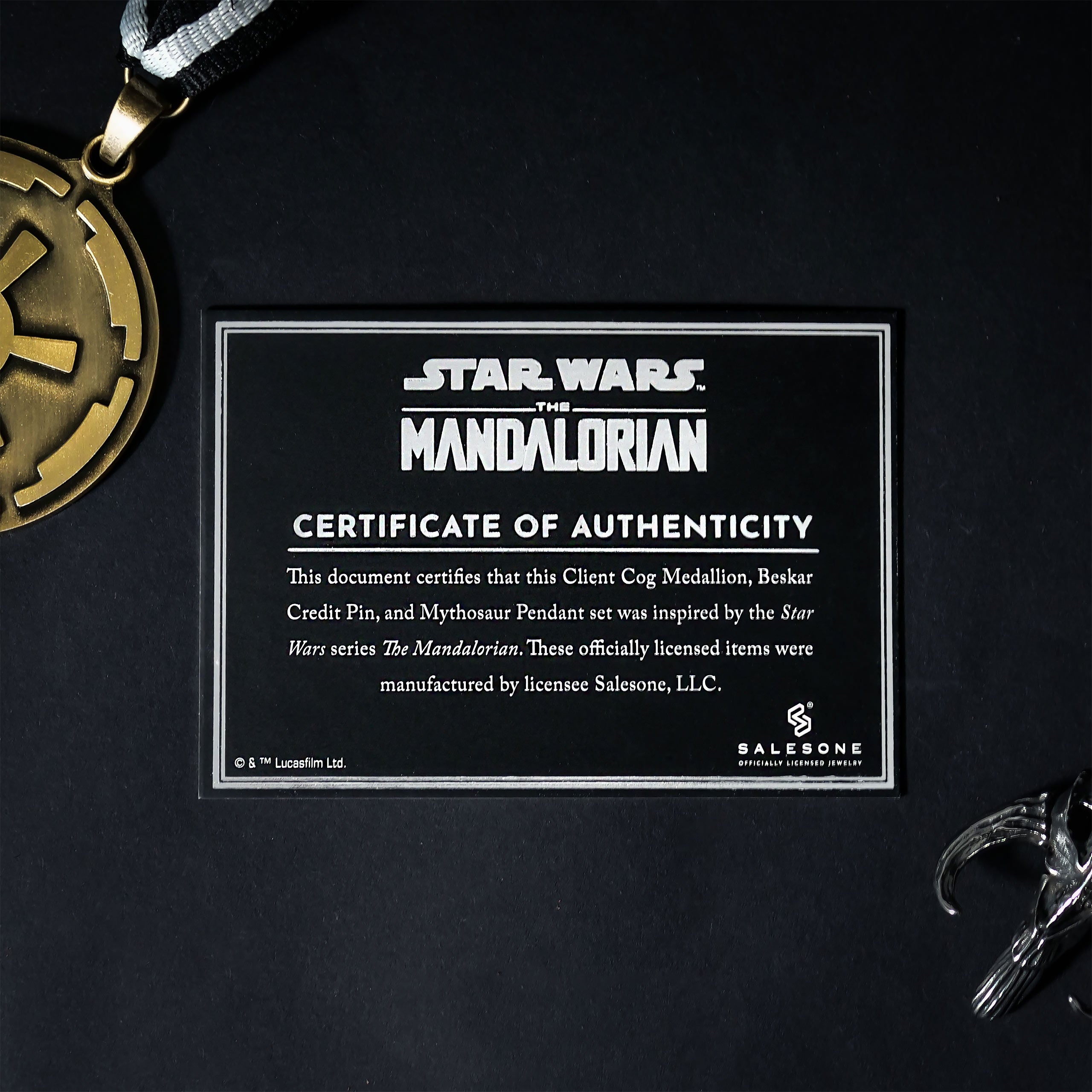 Product image Mandalorian Bounty Hunter Jewelry Set Deluxe - Star Wars The Mandalorian