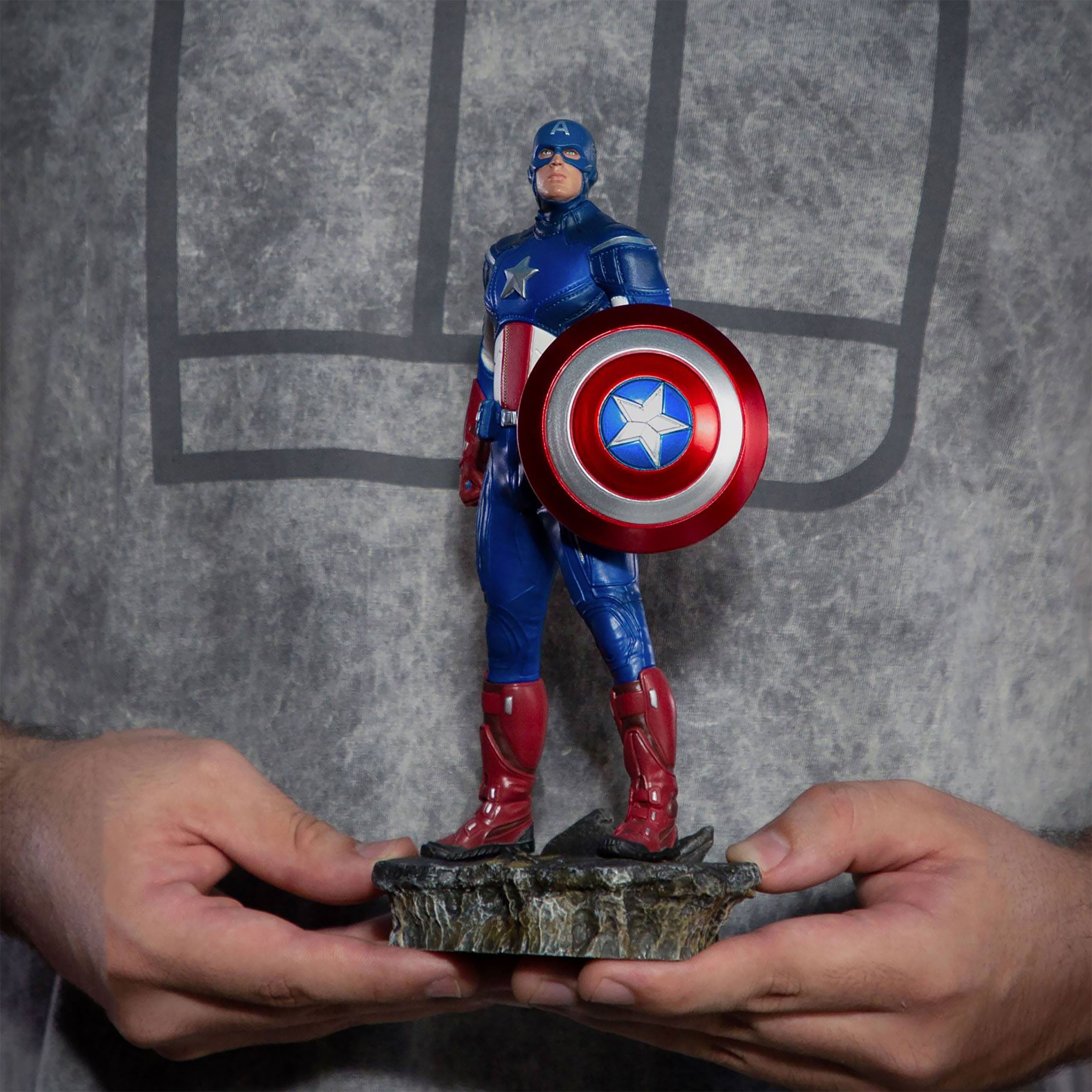 Product image Captain America - The Infinity Saga Battle of NY BDS Art Scale Statue 1:10