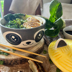 Product image Raccoon Kawaii Bowl with Lid for Anime Fans