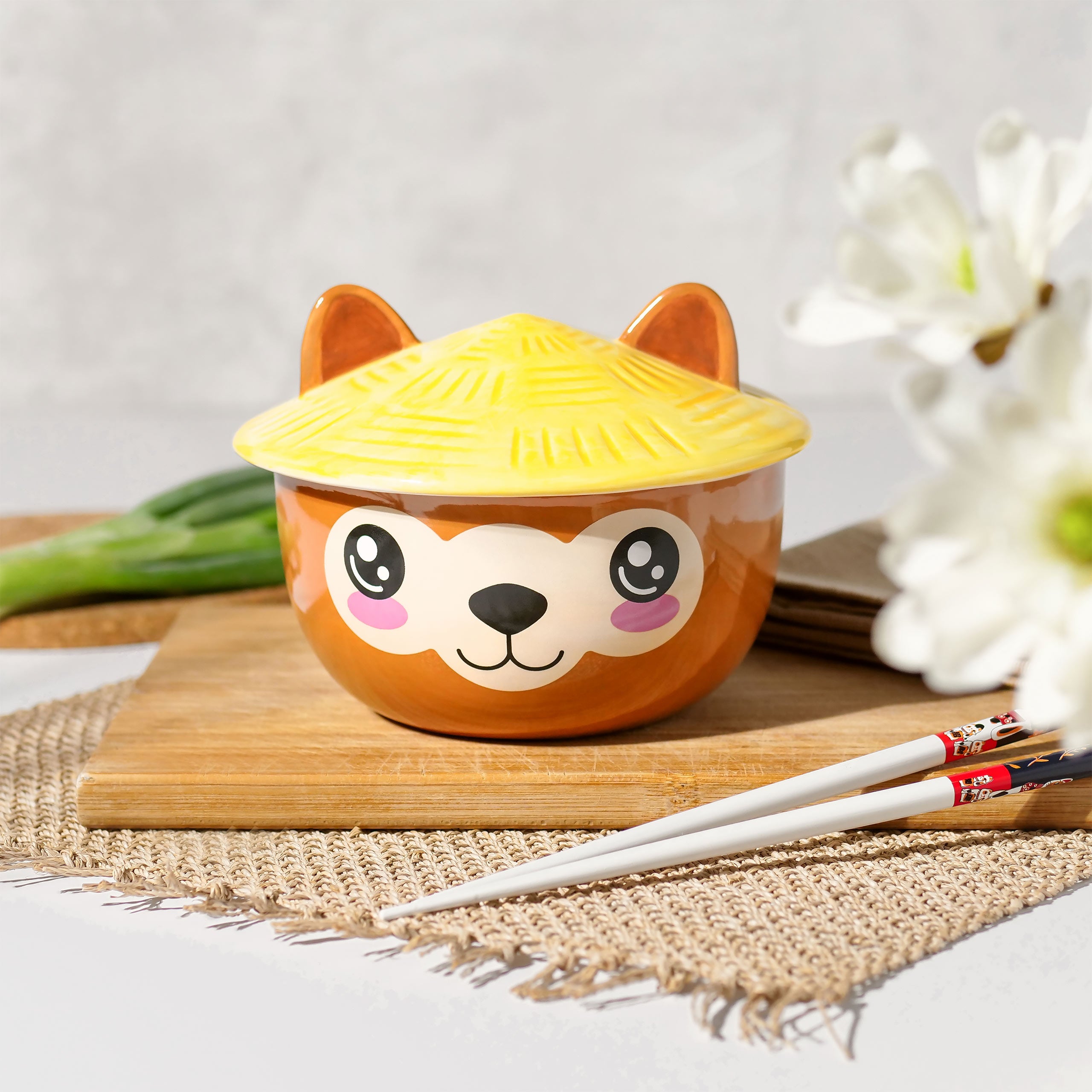 Product image Alpaca Kawaii Bowl with Lid for Anime Fans