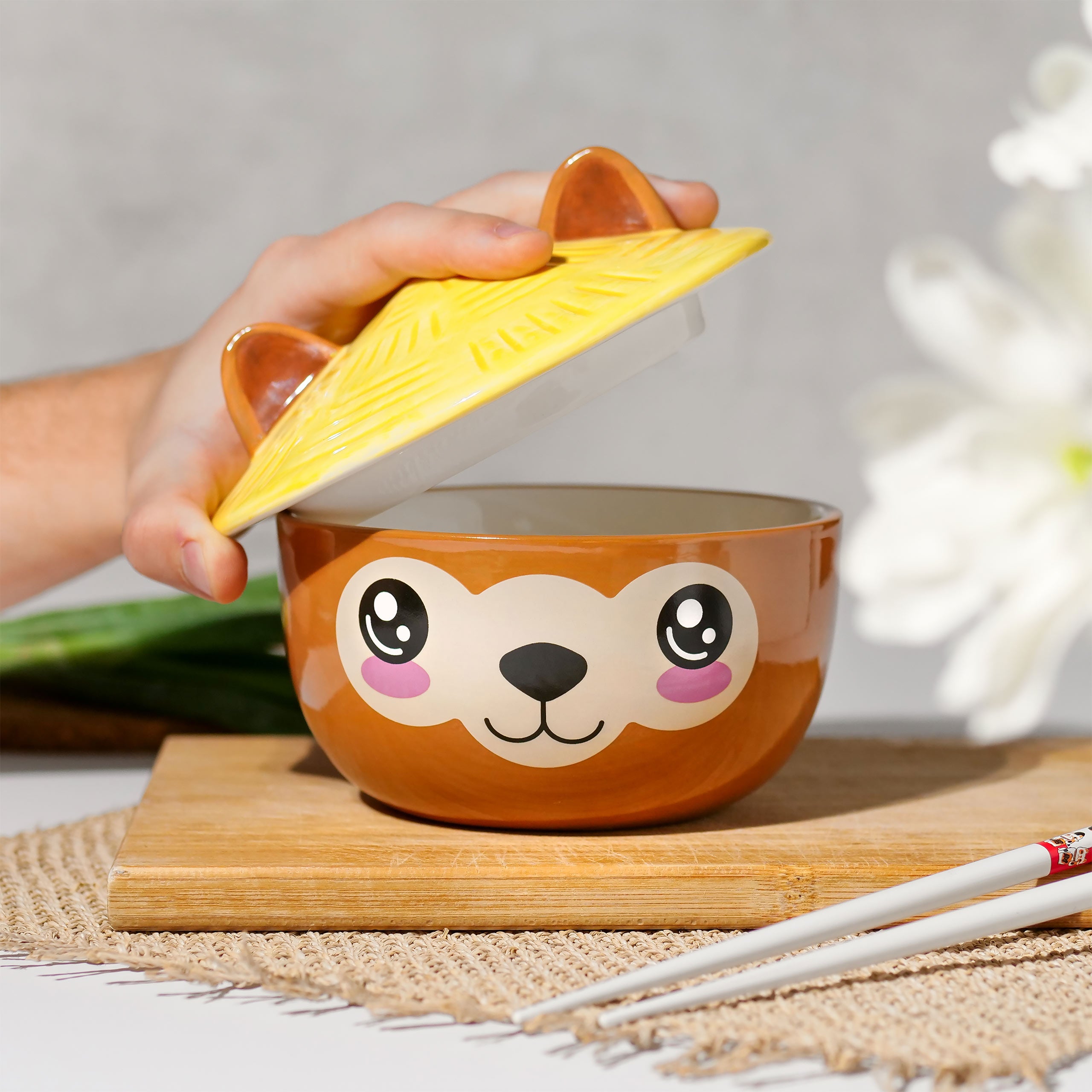 Product image Alpaca Kawaii Bowl with Lid for Anime Fans