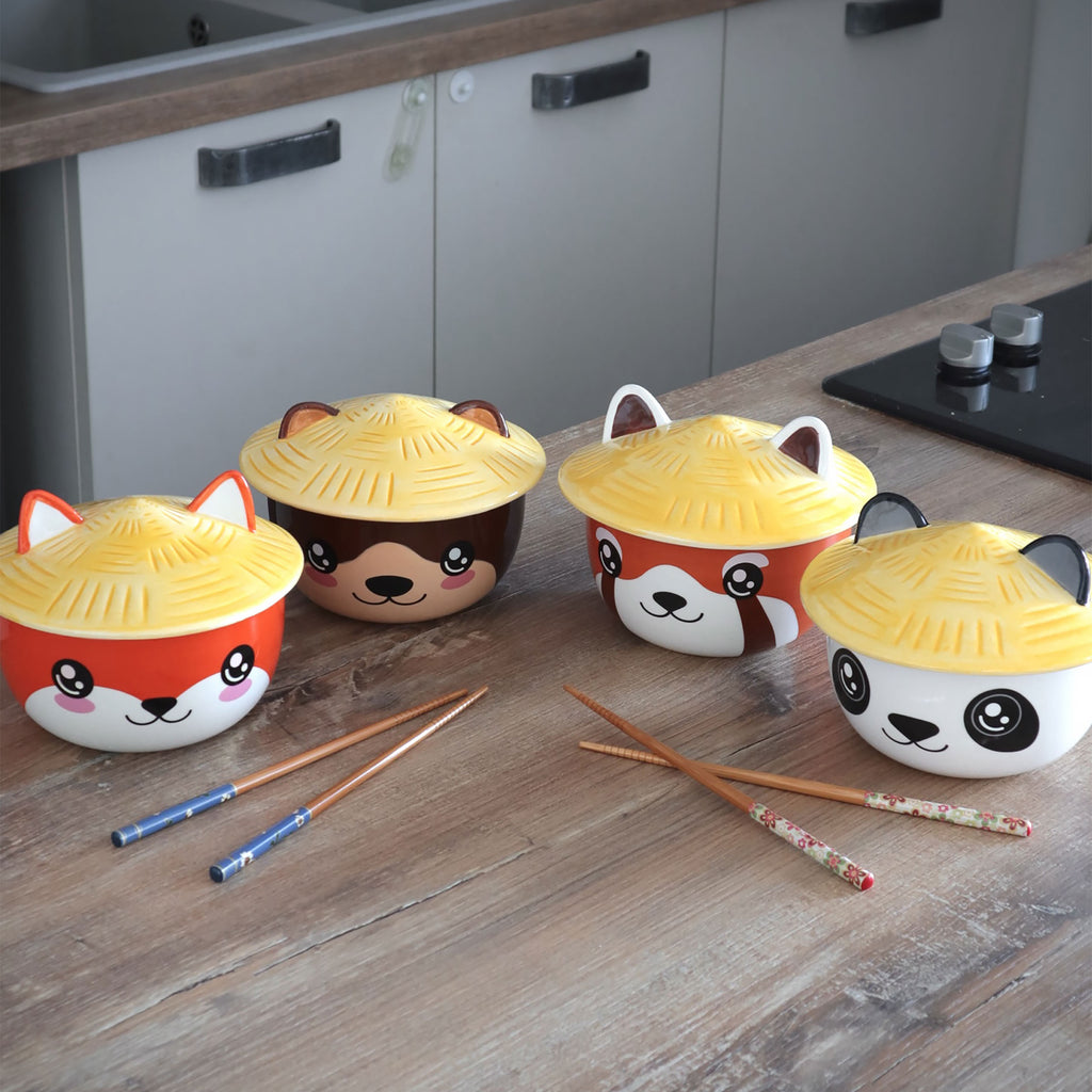 Product image Otter Kawaii Bowl with Lid for Anime Fans