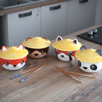 Product image Otter Kawaii Bowl with Lid for Anime Fans