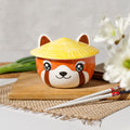Product image Red Panda Kawaii Bowl with Lid for Anime Fans
