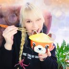 Product image Red Panda Kawaii Bowl with Lid for Anime Fans