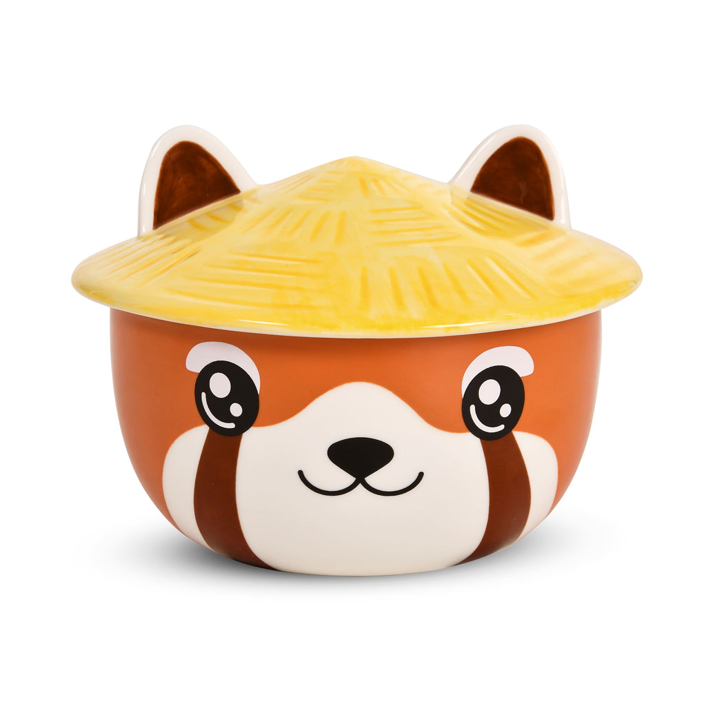 Product image Red Panda Kawaii Bowl with Lid for Anime Fans