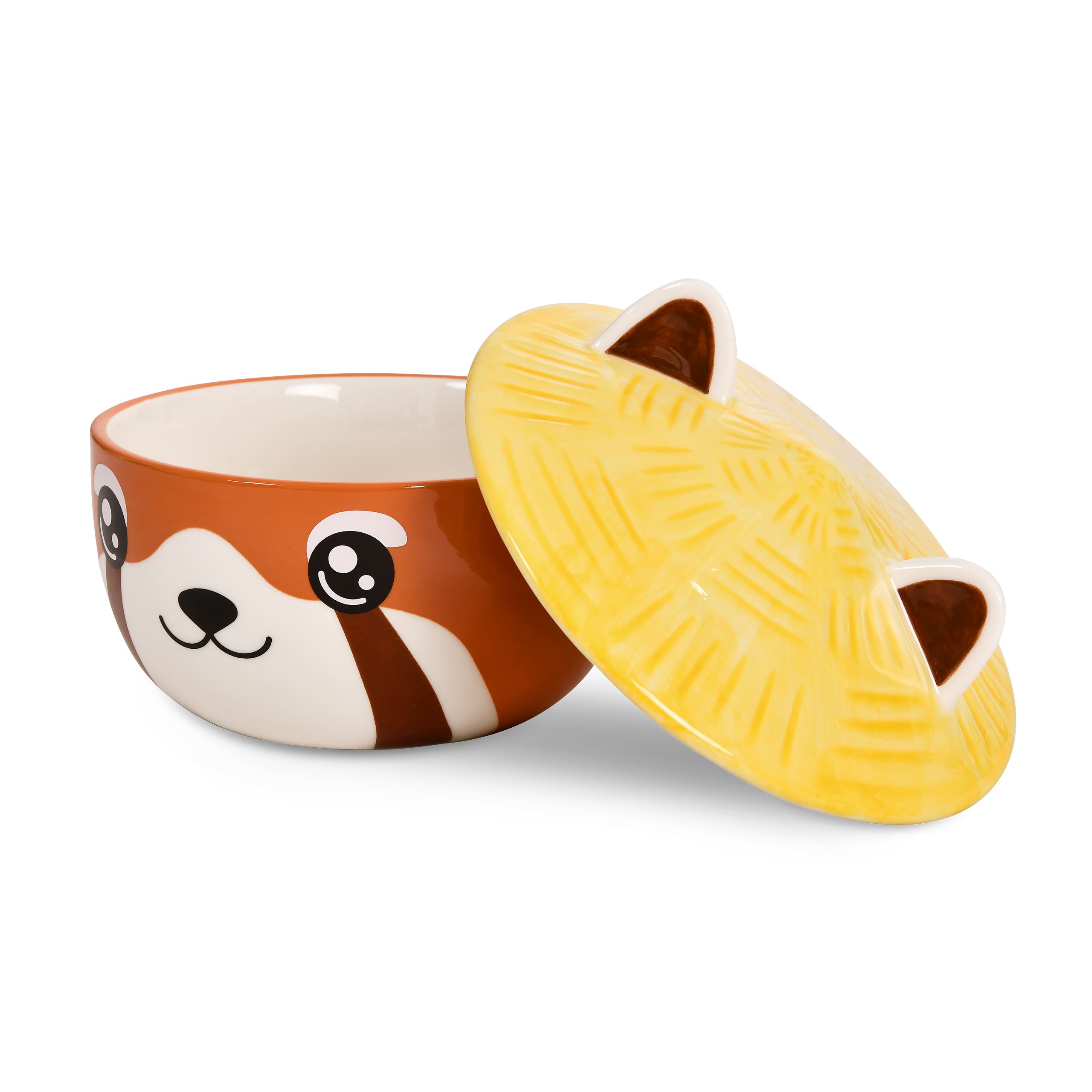 Product image Red Panda Kawaii Bowl with Lid for Anime Fans