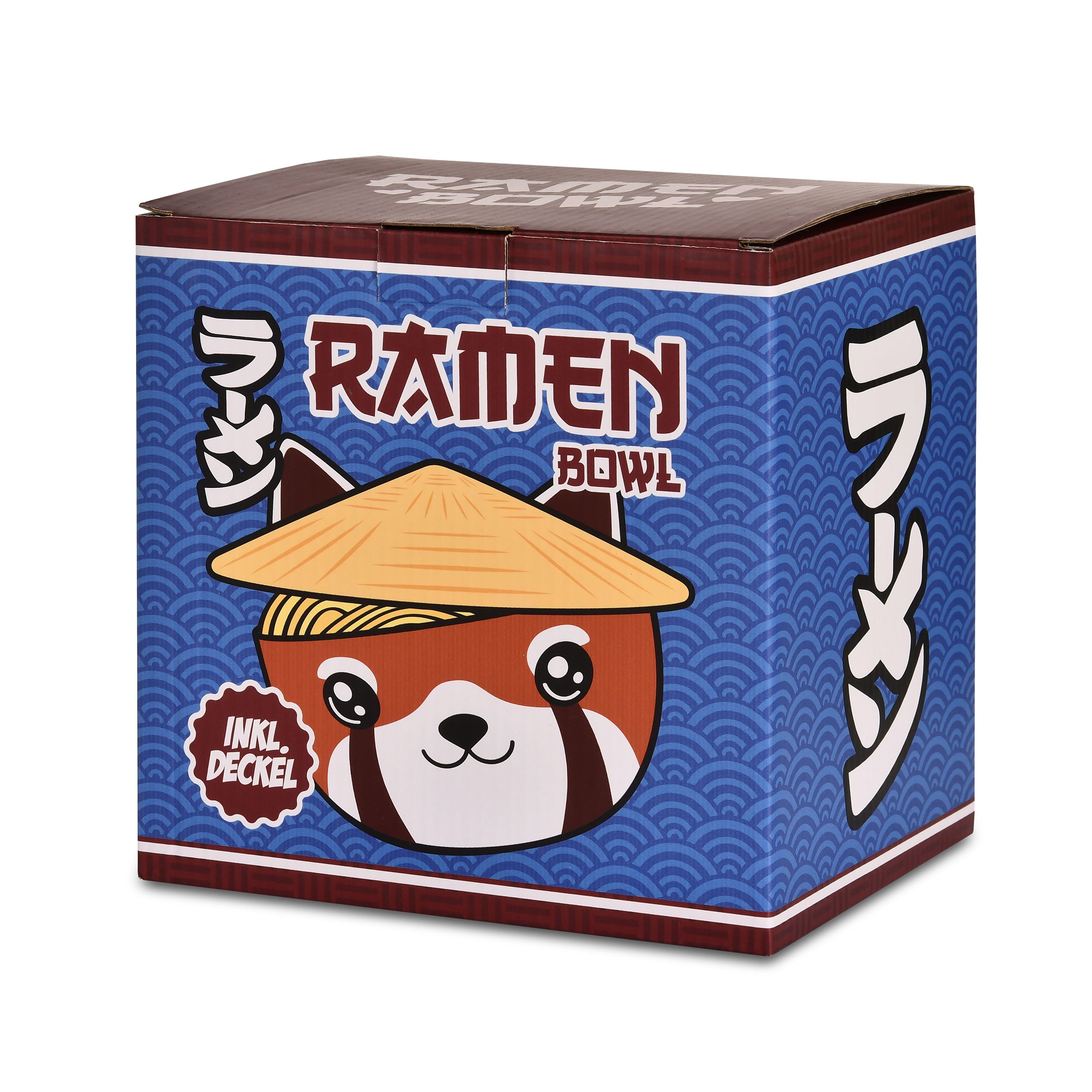 Product image Red Panda Kawaii Bowl with Lid for Anime Fans