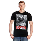 Product image Rocket Raccoon T-Shirt Black - Marvel