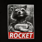Product image Rocket Raccoon T-Shirt Black - Marvel