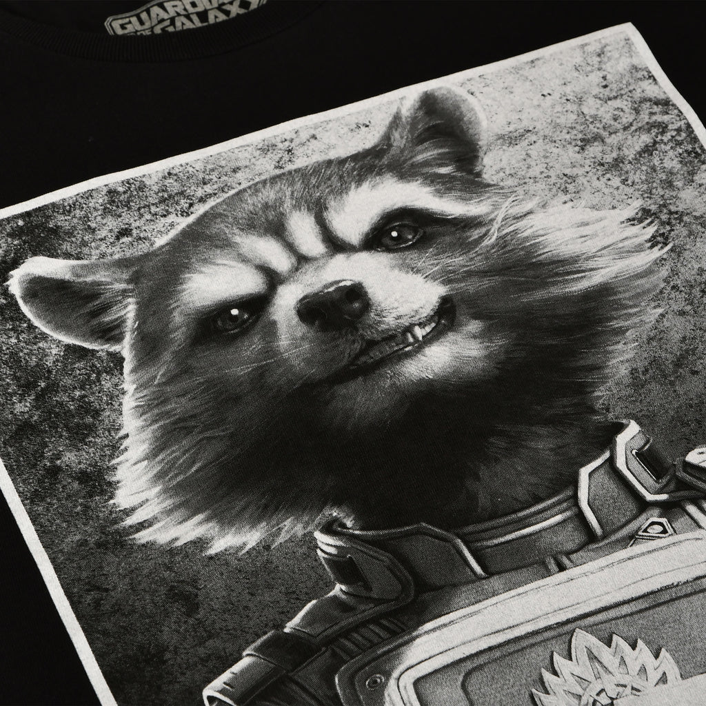Product image Rocket Raccoon T-Shirt Black - Marvel