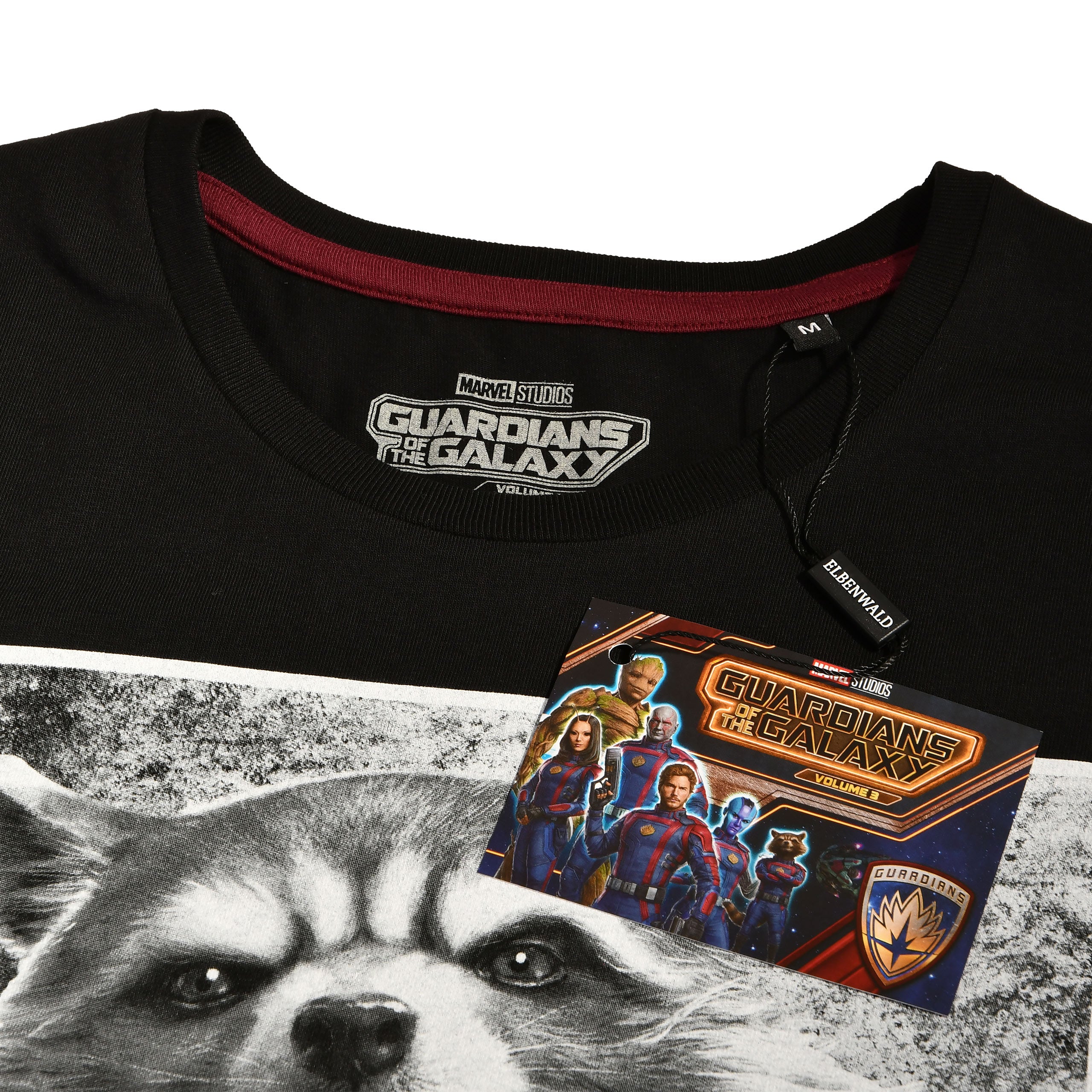 Product image Rocket Raccoon T-Shirt Black - Marvel