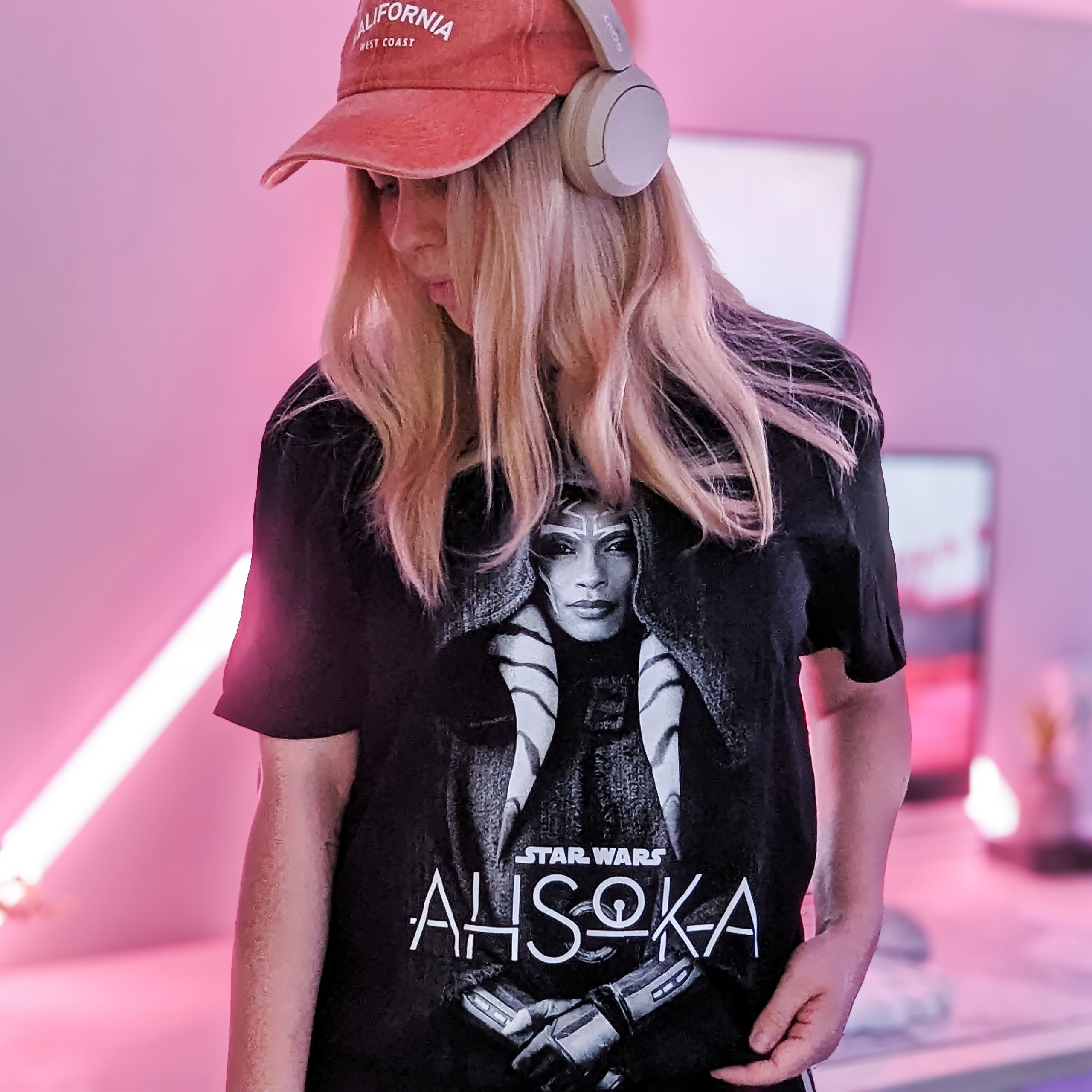 Product image Ahsoka Tano Togruta T-Shirt black - Star Wars