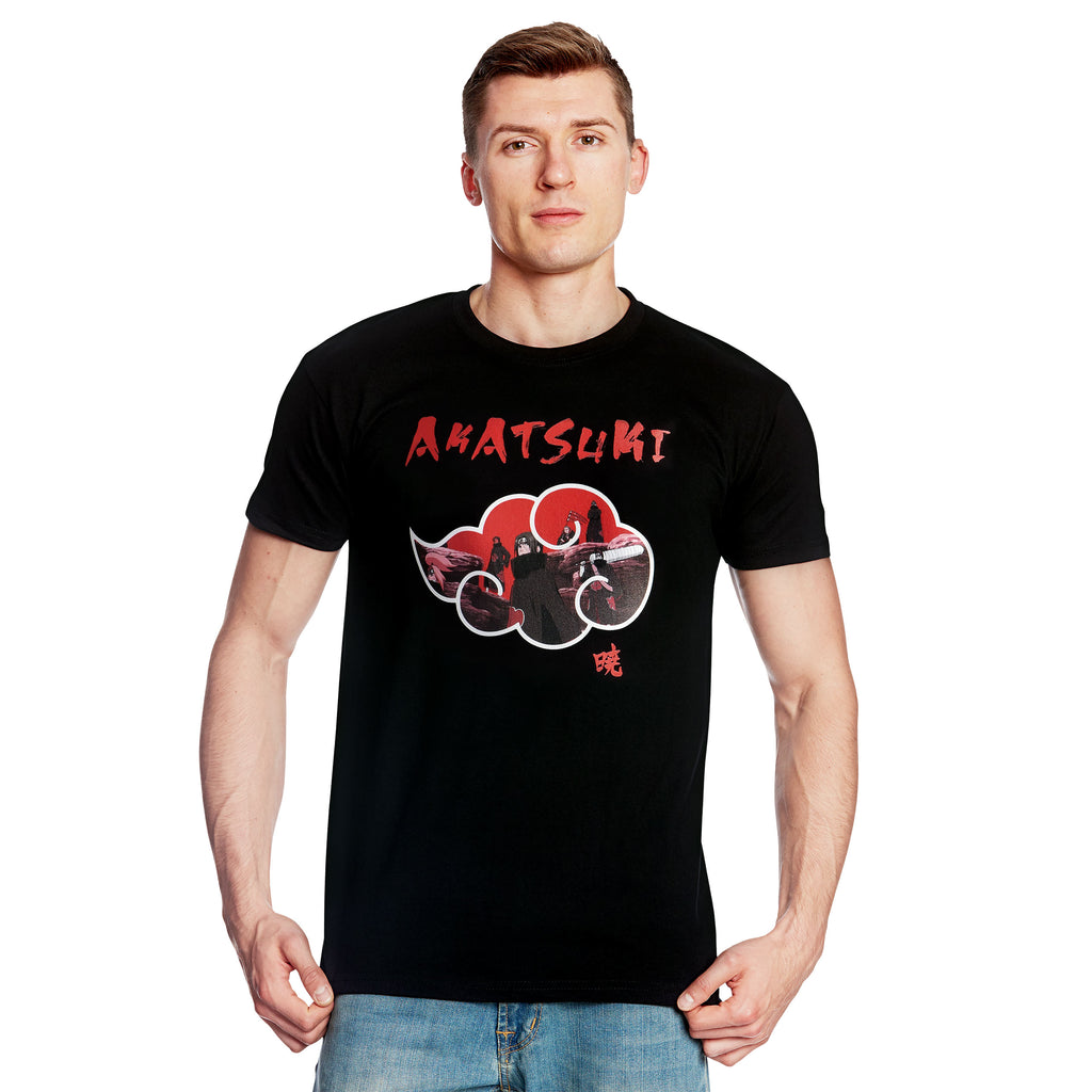 Product image Akatsuki T-Shirt black - Naruto Shippuden