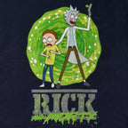 Product image Rick and Morty - Portal T-Shirt blue
