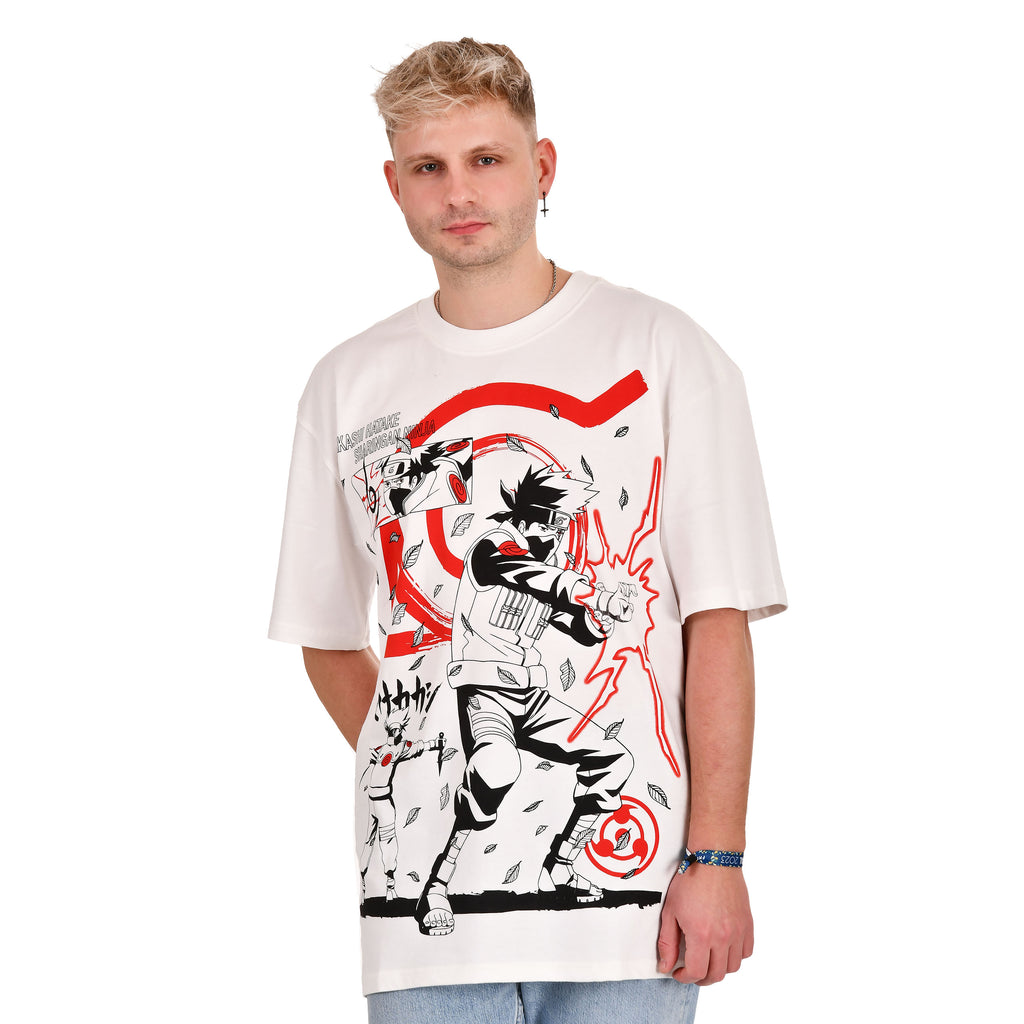 Product image Naruto Shippuden - Kakashi Hatake Oversize T-Shirt white