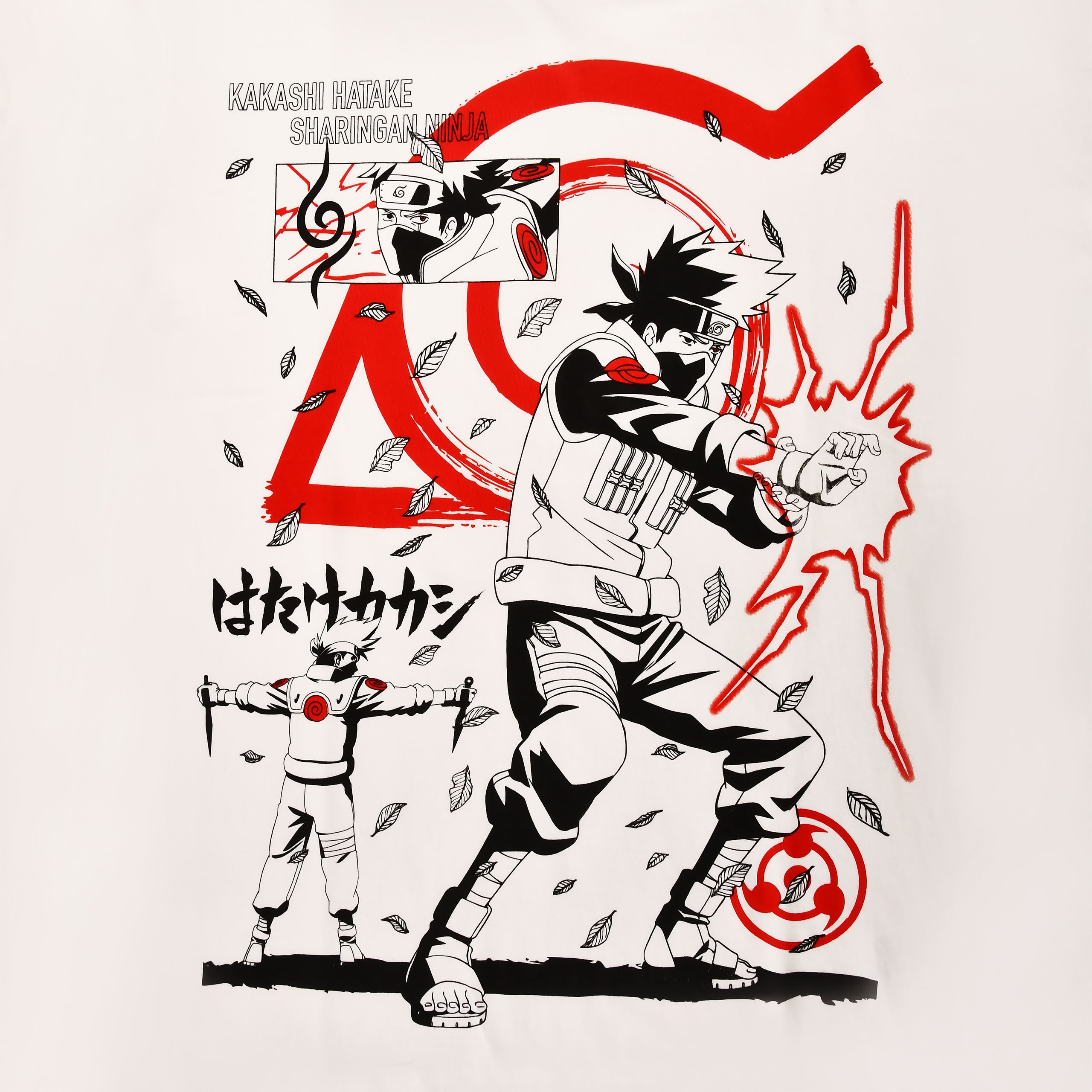 Product image Naruto Shippuden - Kakashi Hatake Oversize T-Shirt white