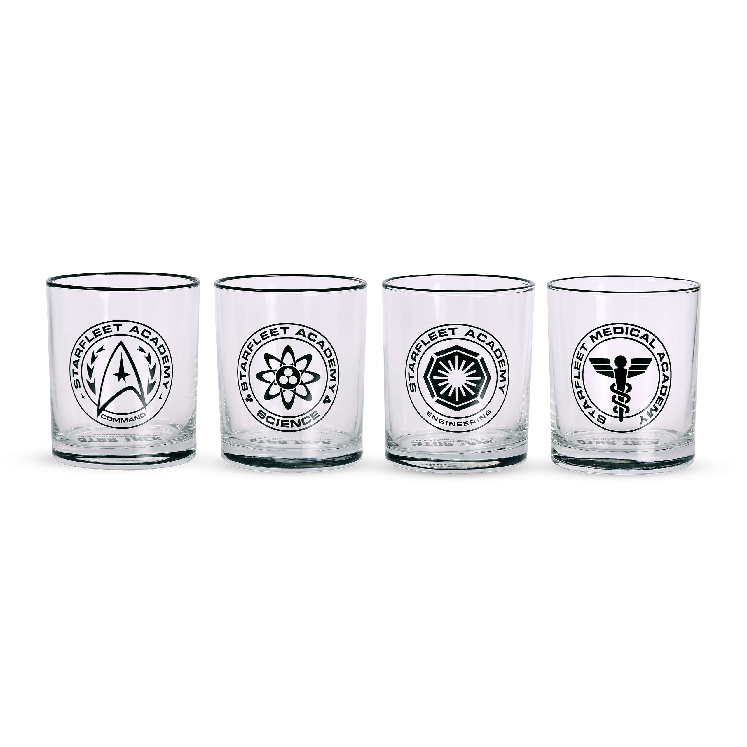 Product image Starfleet Academy Glasses 4-piece set - Star Trek