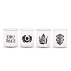 Product image Middle Earth Symbol Glasses 4-piece Set - The Lord of the Rings