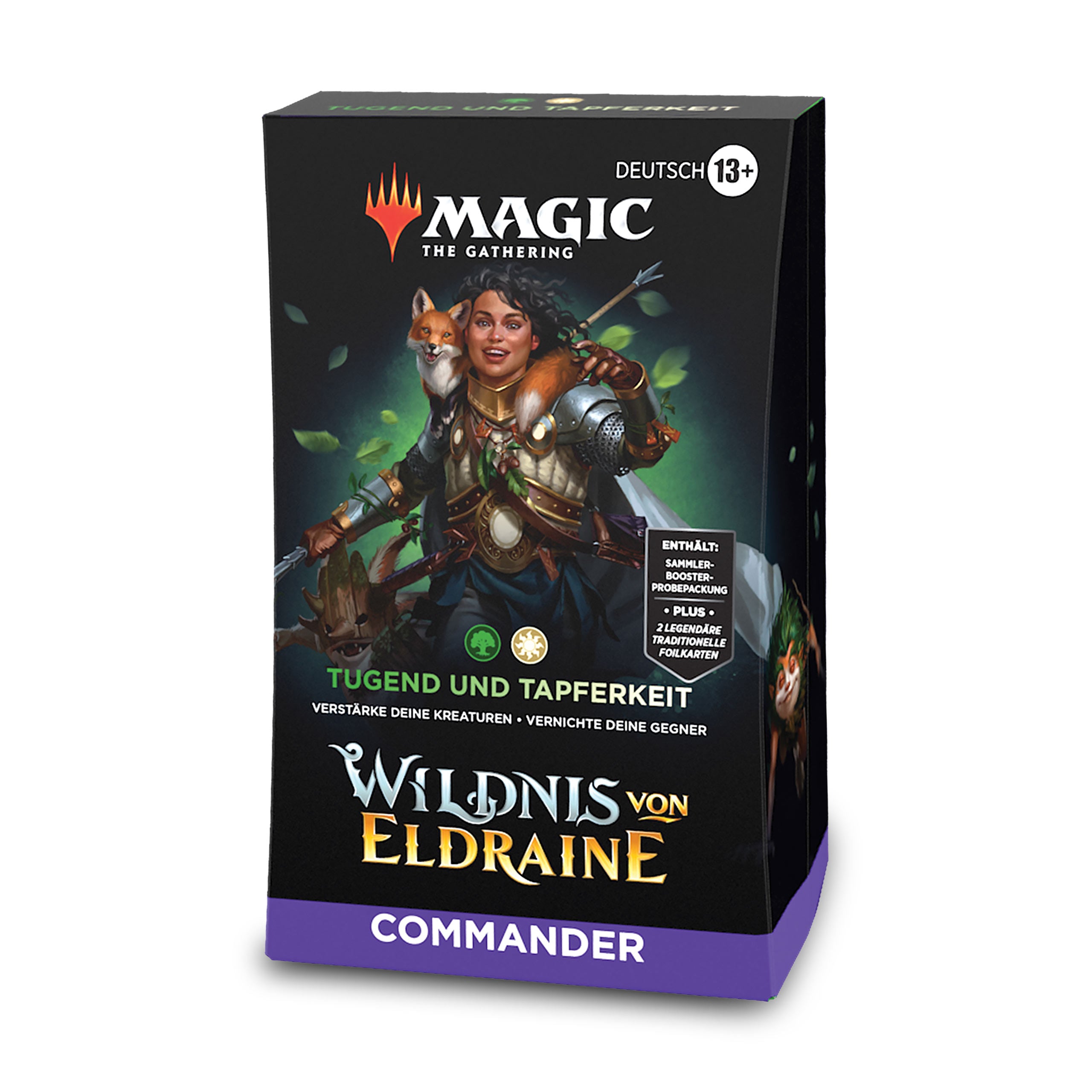 Product image Wilderness of Eldraine Virtue and Valor Commander Deck - Magic The Gathering