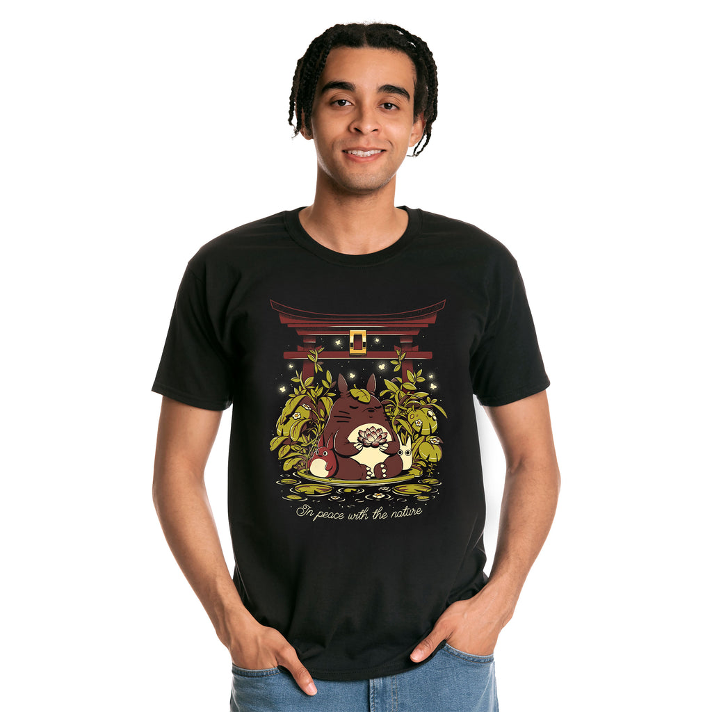 Product image Ilustrata - In Peace With The Nature T-Shirt black
