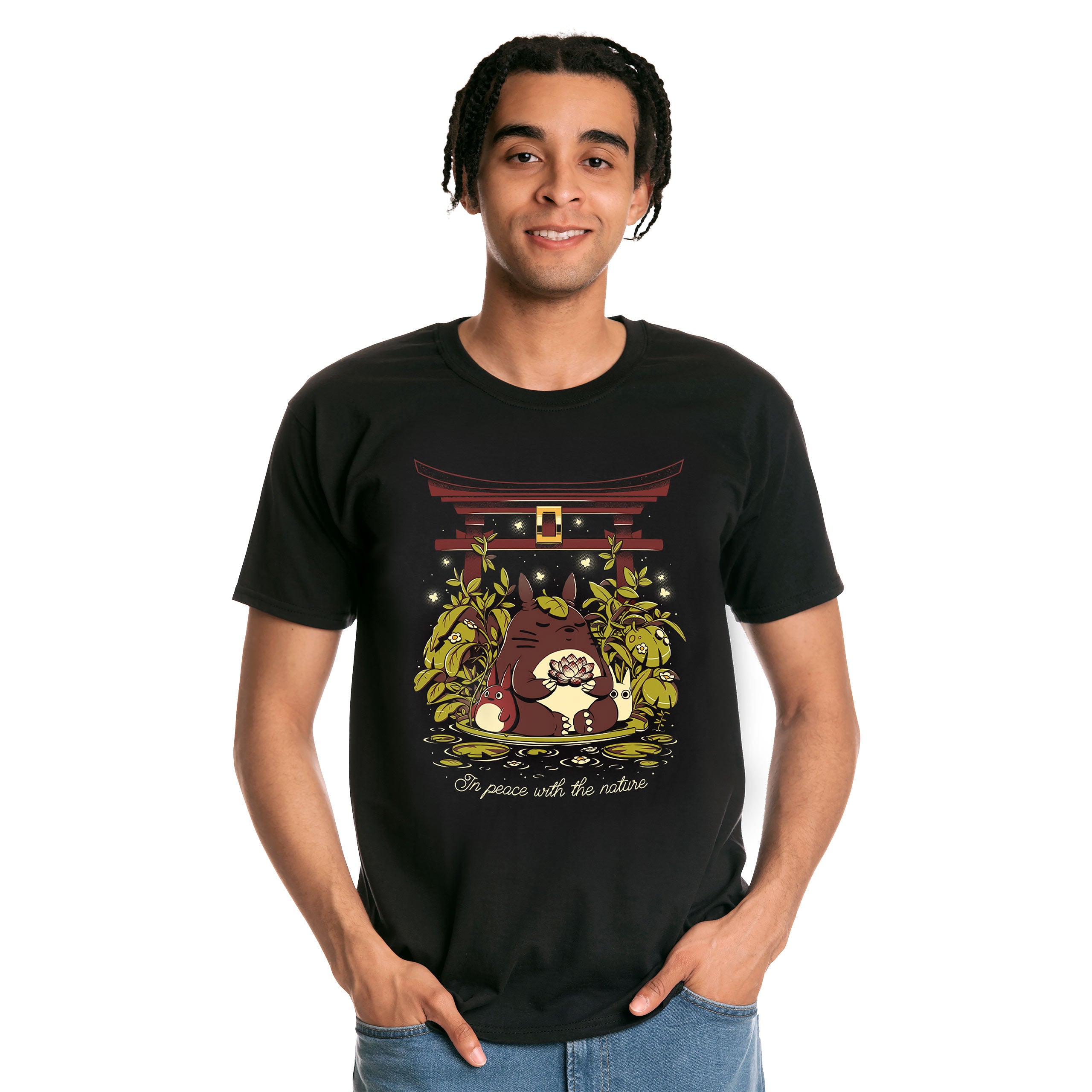 Product image Ilustrata - In Peace With The Nature T-Shirt black
