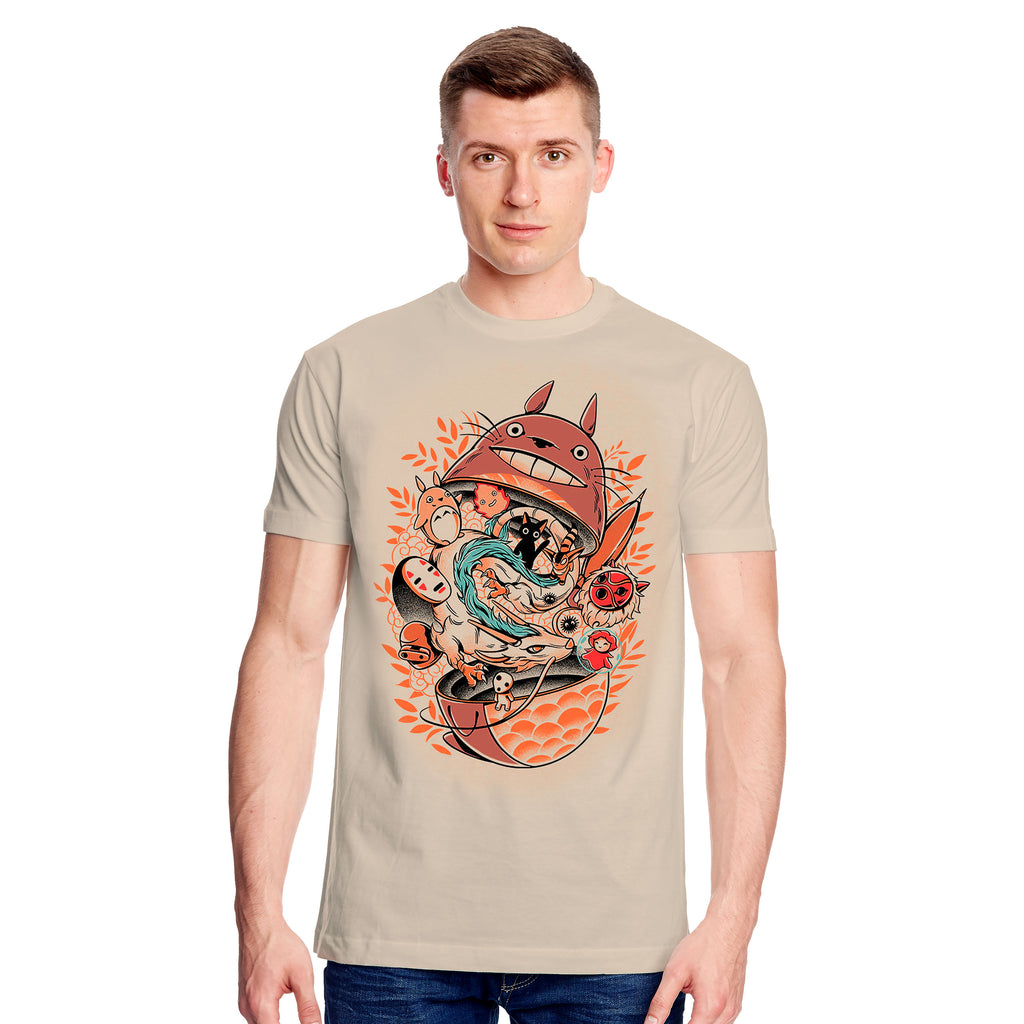 Product image Ilustrata - My Neighbour Matryoshka T-Shirt beige