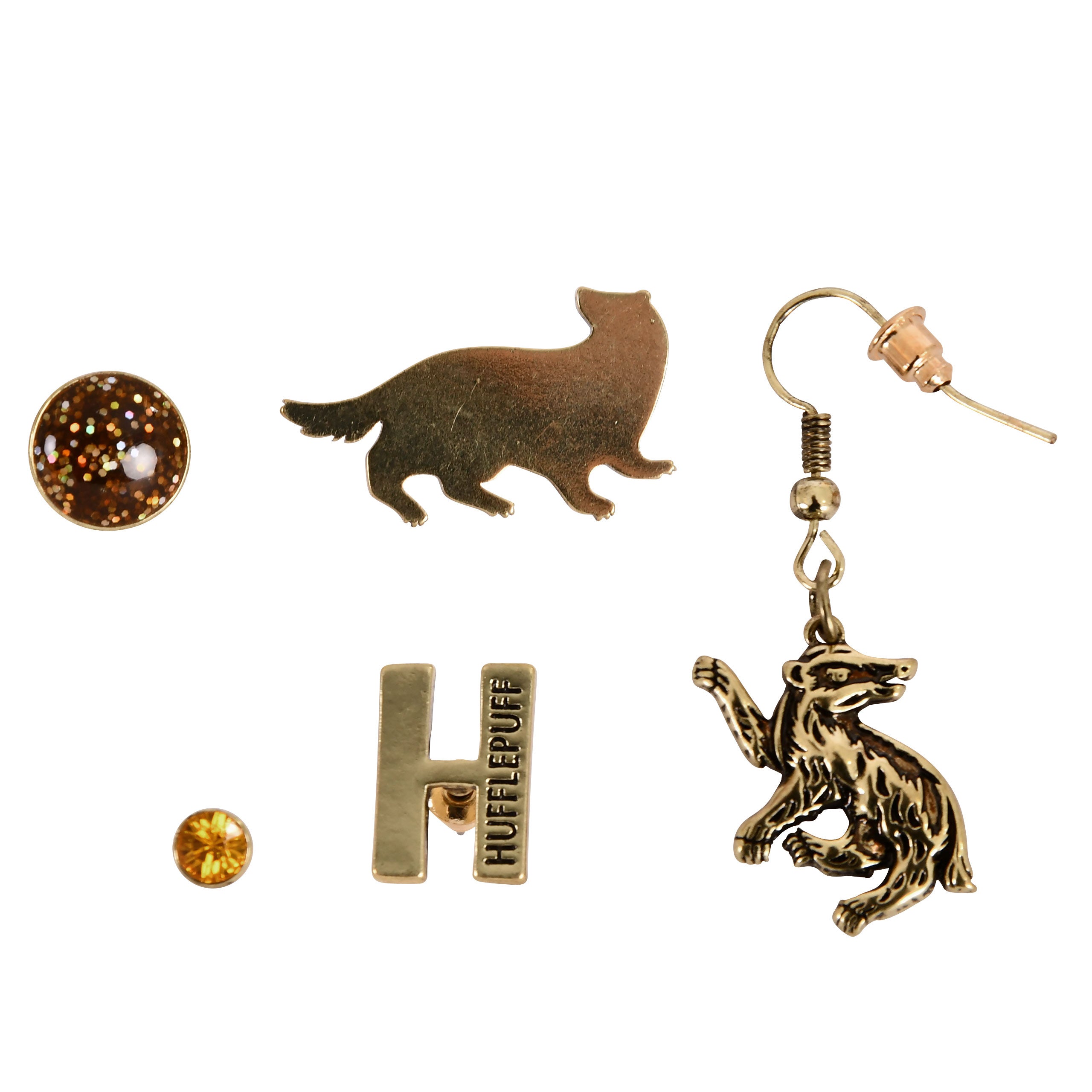 Product image Harry Potter - Hufflepuff Earring Set