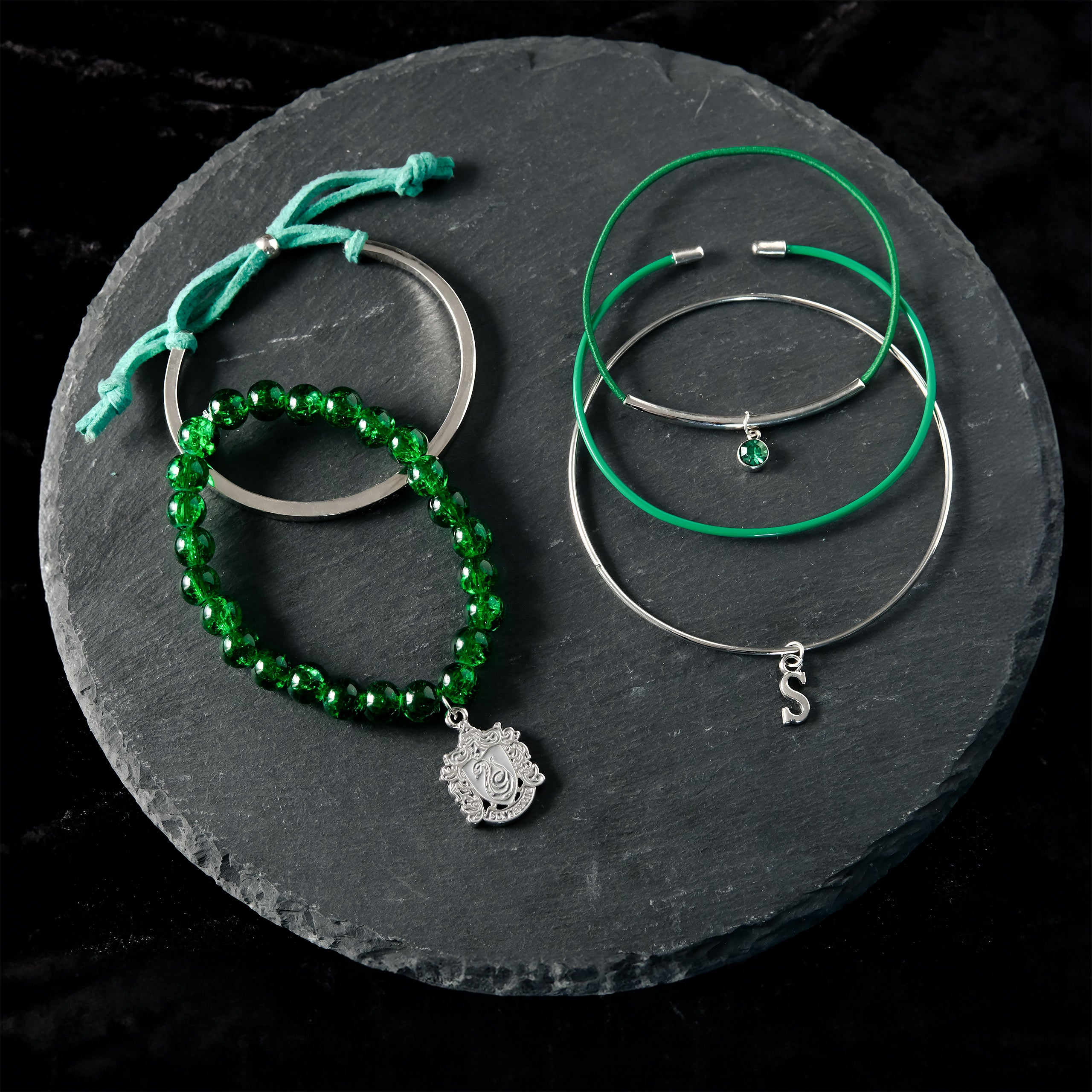 Product image Harry Potter - Slytherin Bracelets 5-piece Set