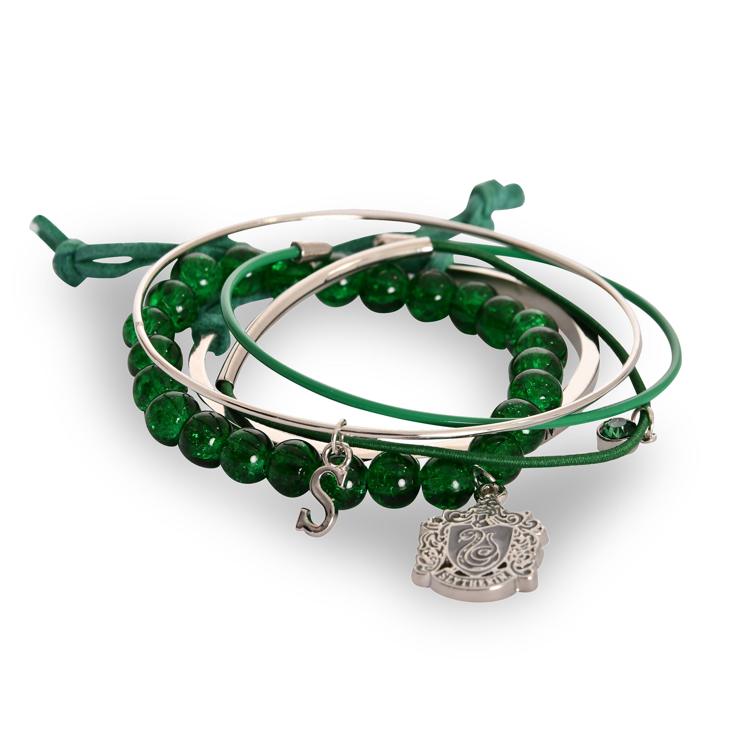 Product image Harry Potter - Slytherin Bracelets 5-piece Set