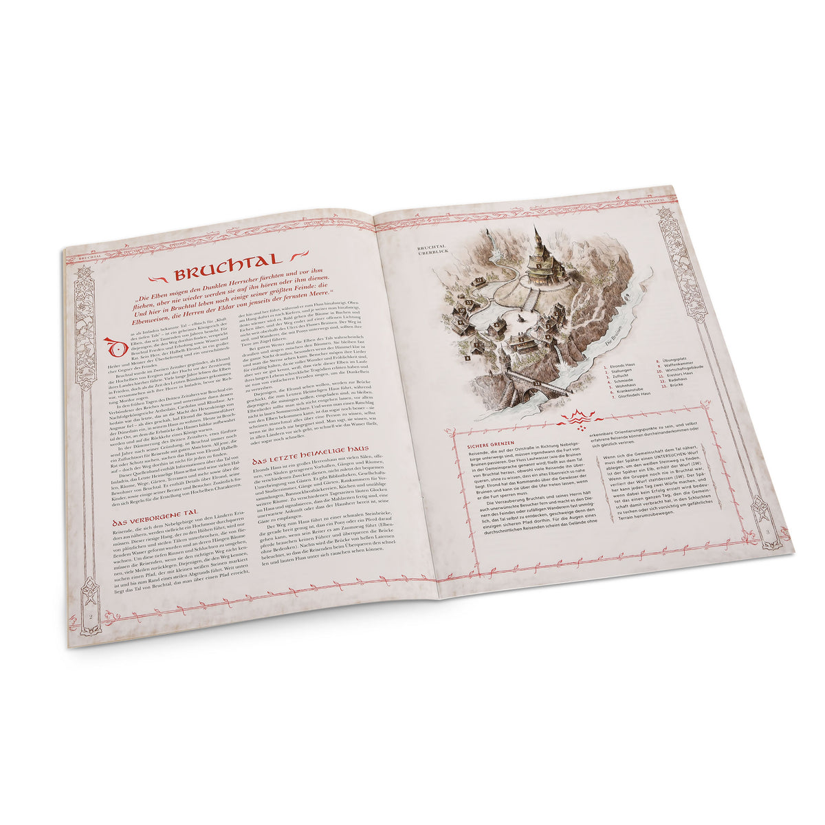 Product image The Lord of the Rings - The One Ring Game Master's Screen & Rivendell Compendium