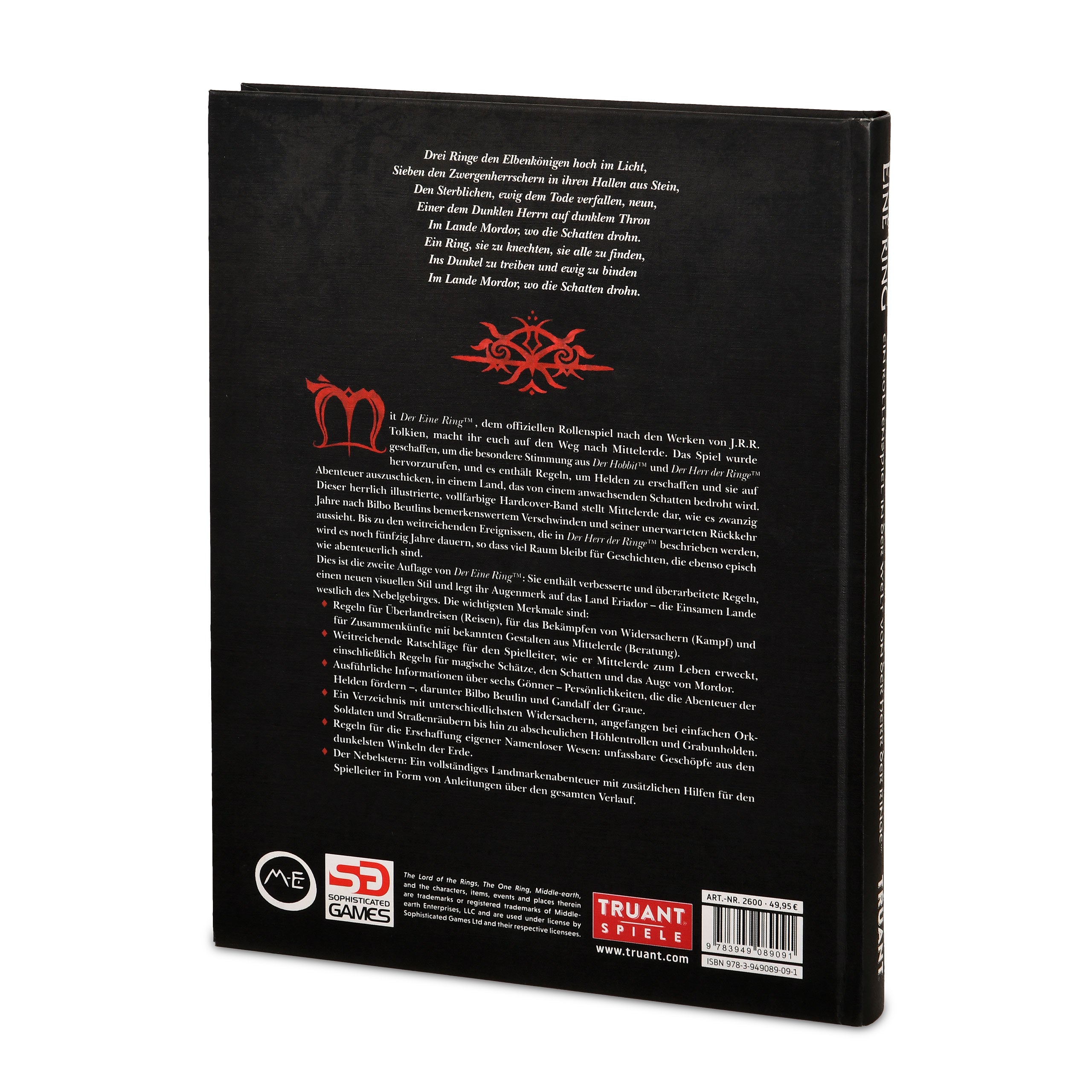 Product image The Lord of the Rings - The One Ring Basic Rulebook Second Edition