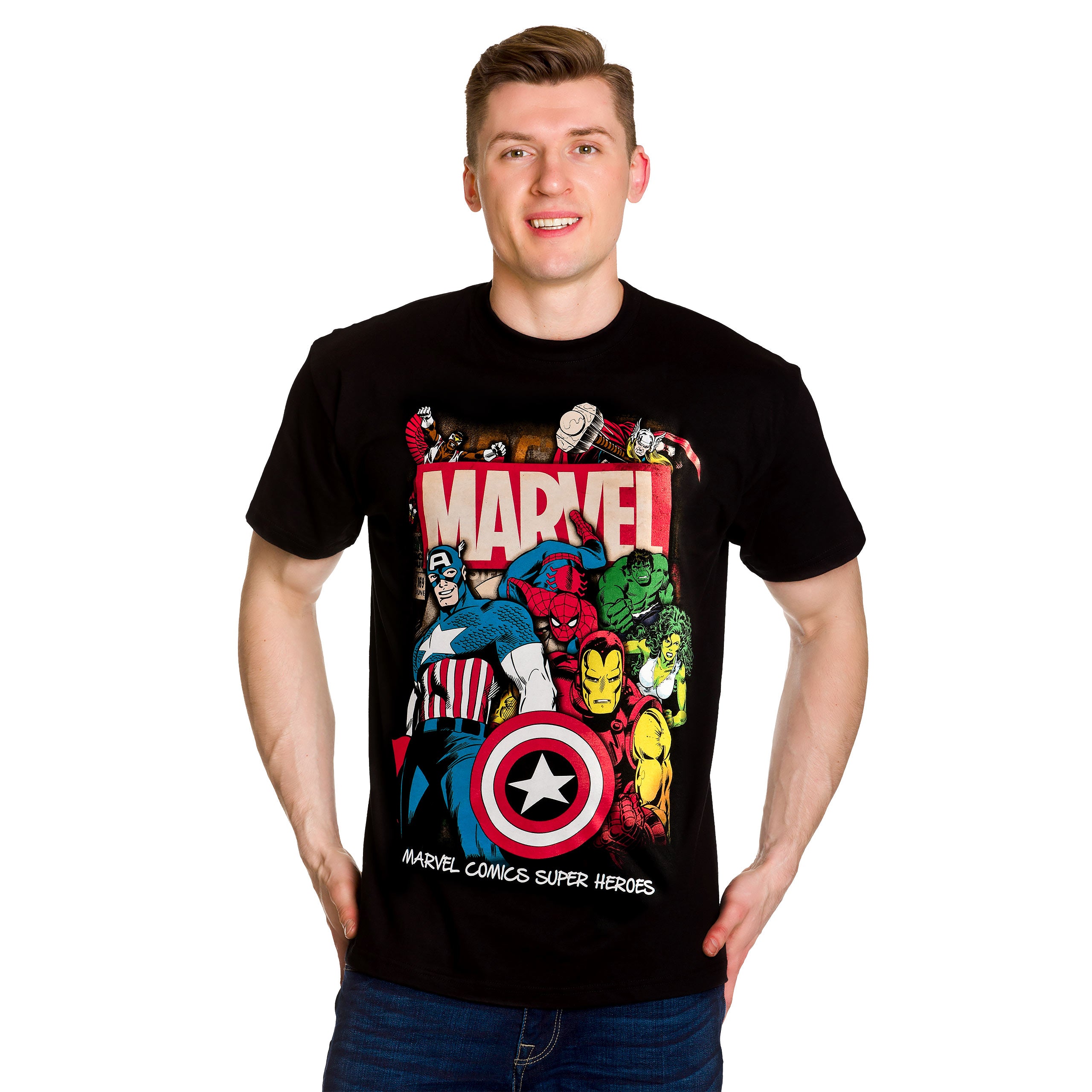 Product image Marvel Comics Superheroes T-Shirt black