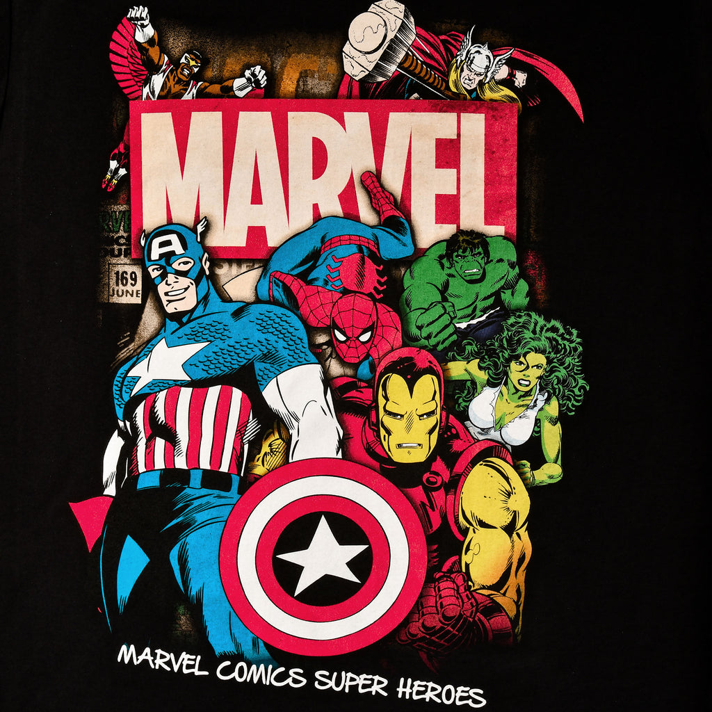 Product image Marvel Comics Superheroes T-Shirt black