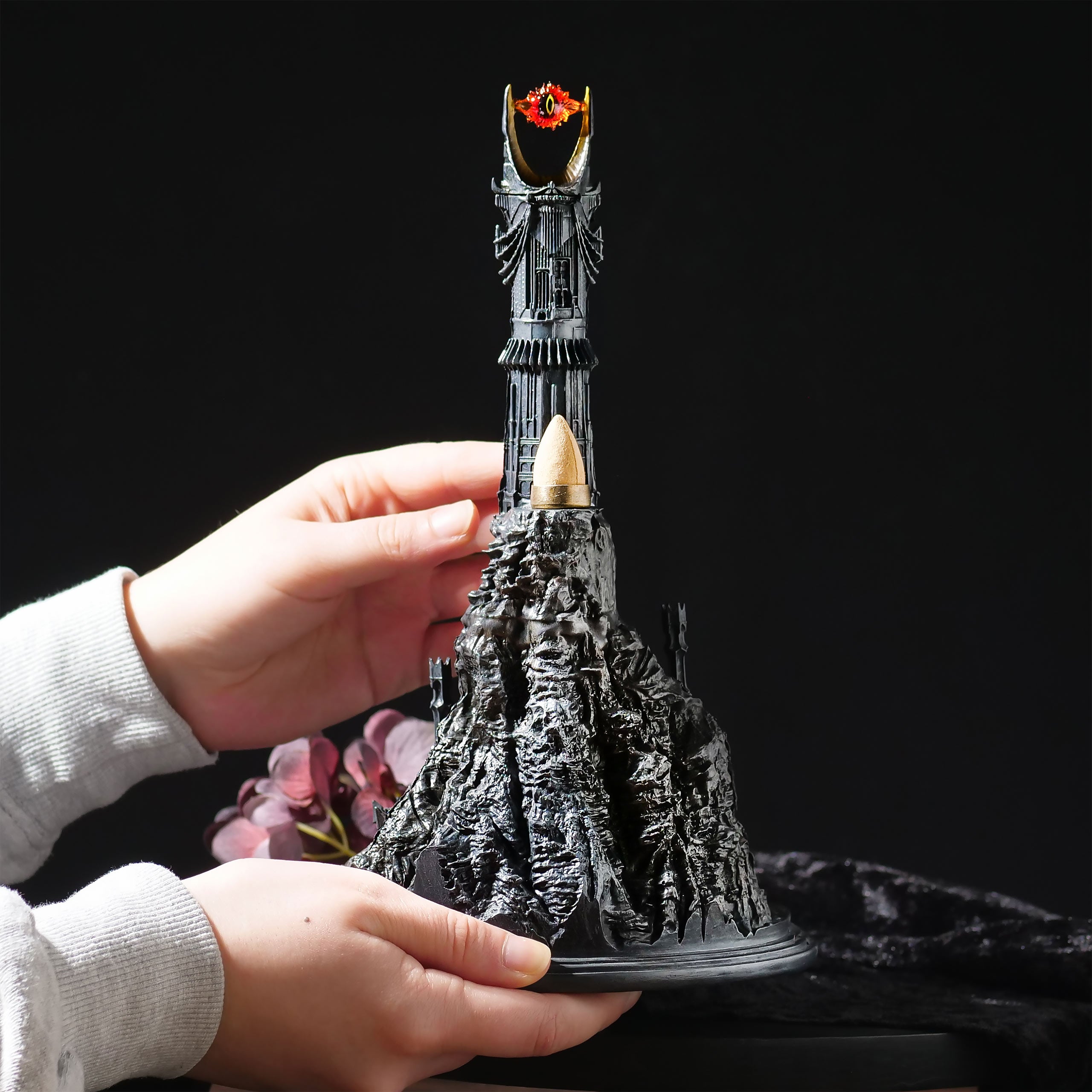 Product image Barad-dûr Backflow Incense Waterfall Miniature Replica - The Lord of the Rings