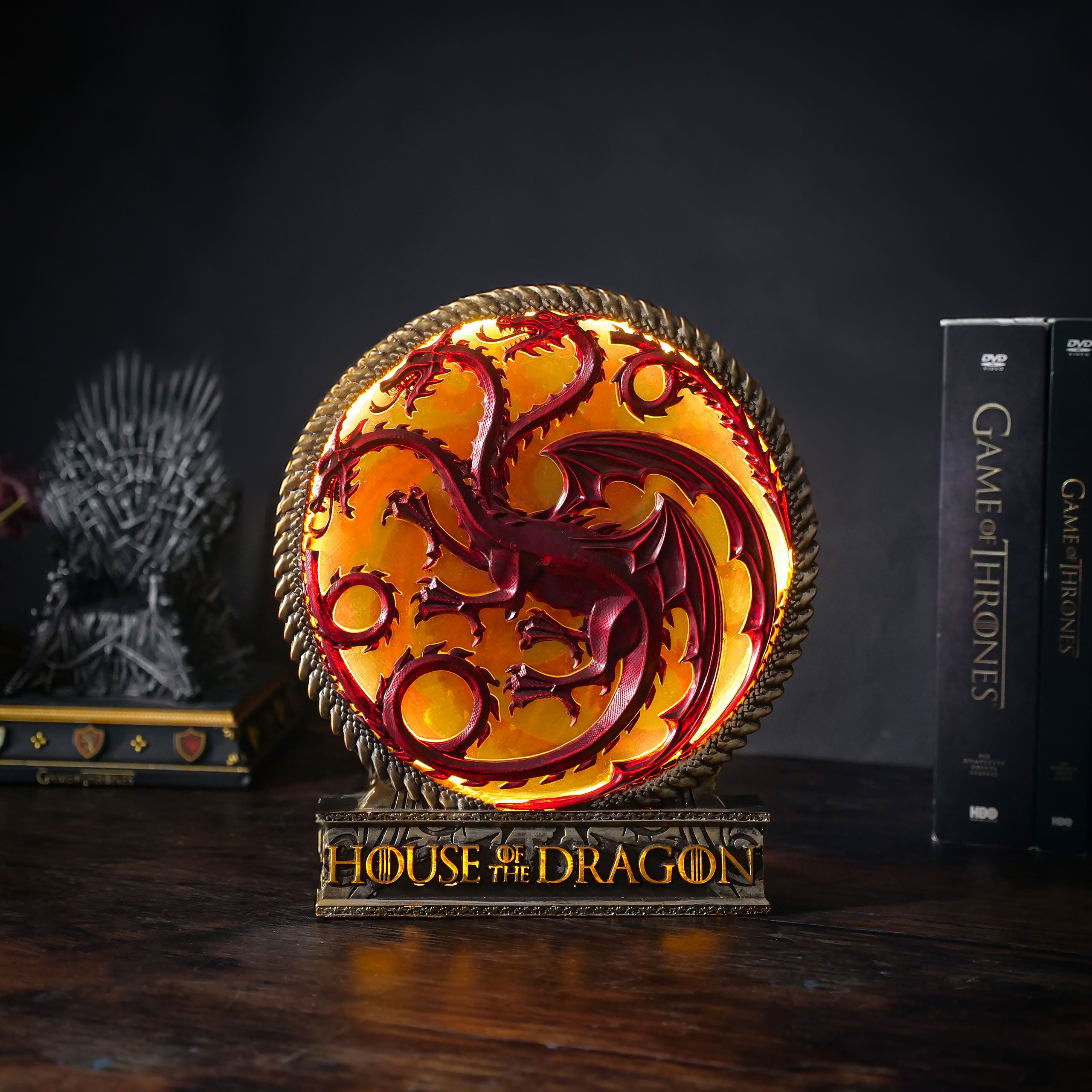 Product image Targaryen Crest Table Lamp deluxe - House of the Dragon