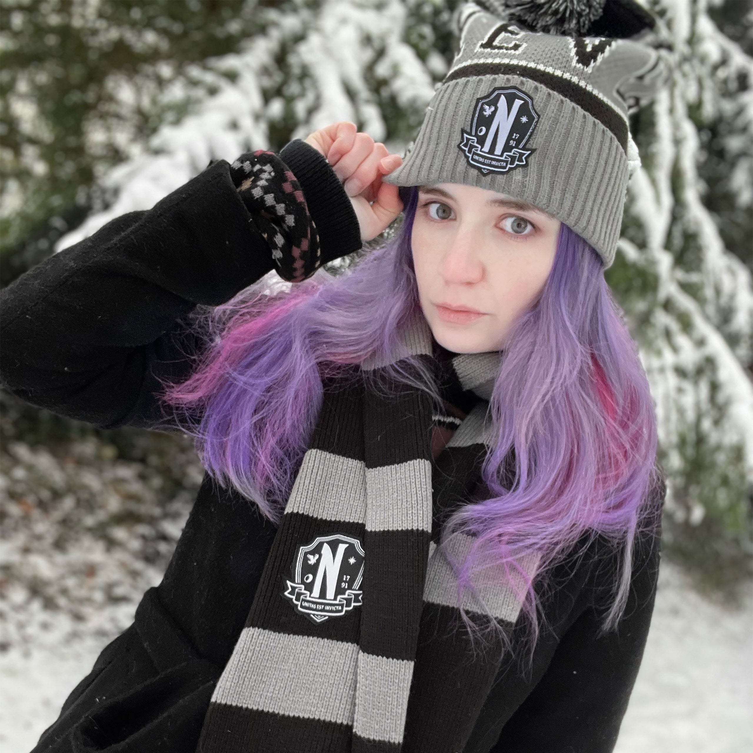 Product image Wednesday - Nevermore Academy Beanie