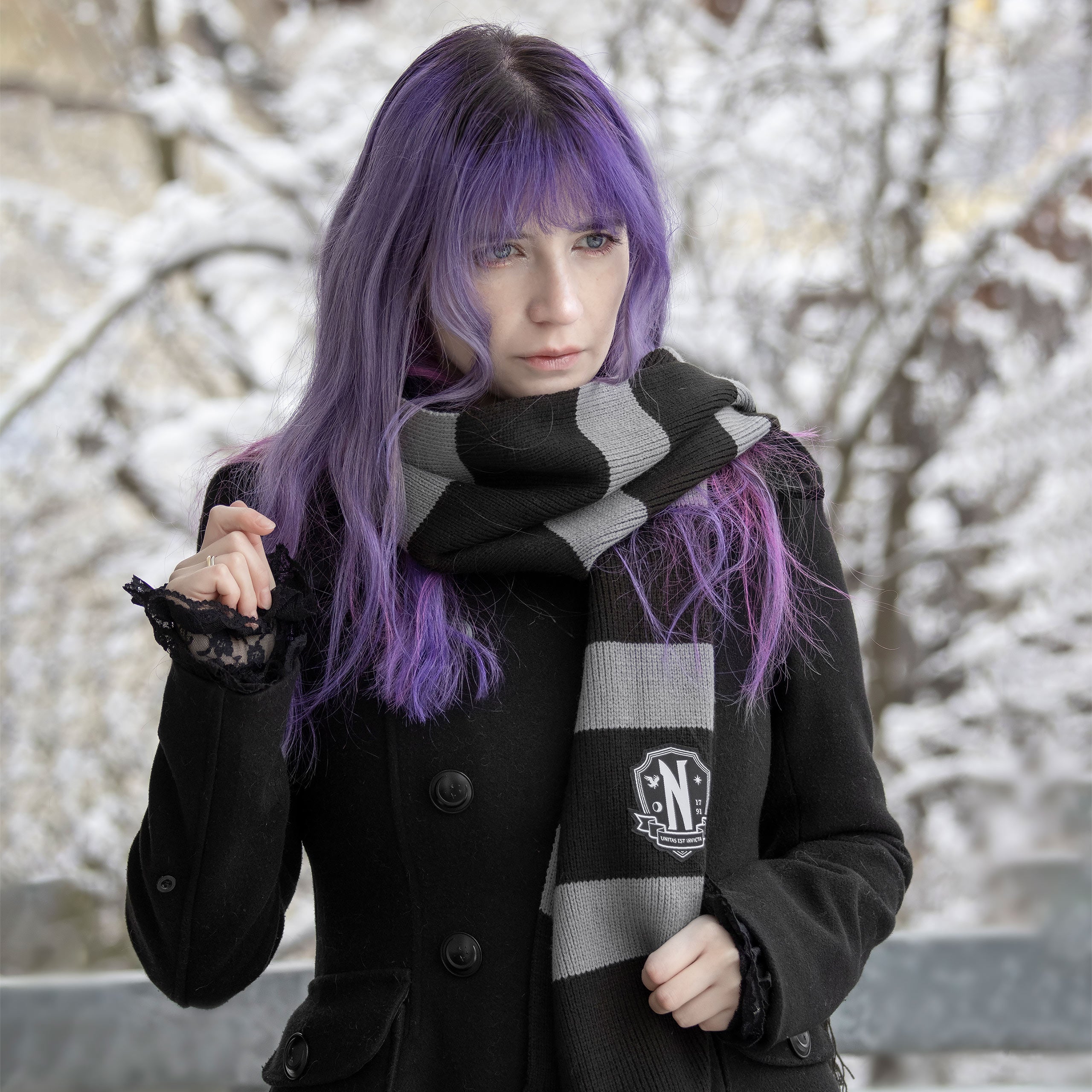 Product image Wednesday - Nevermore Academy Scarf