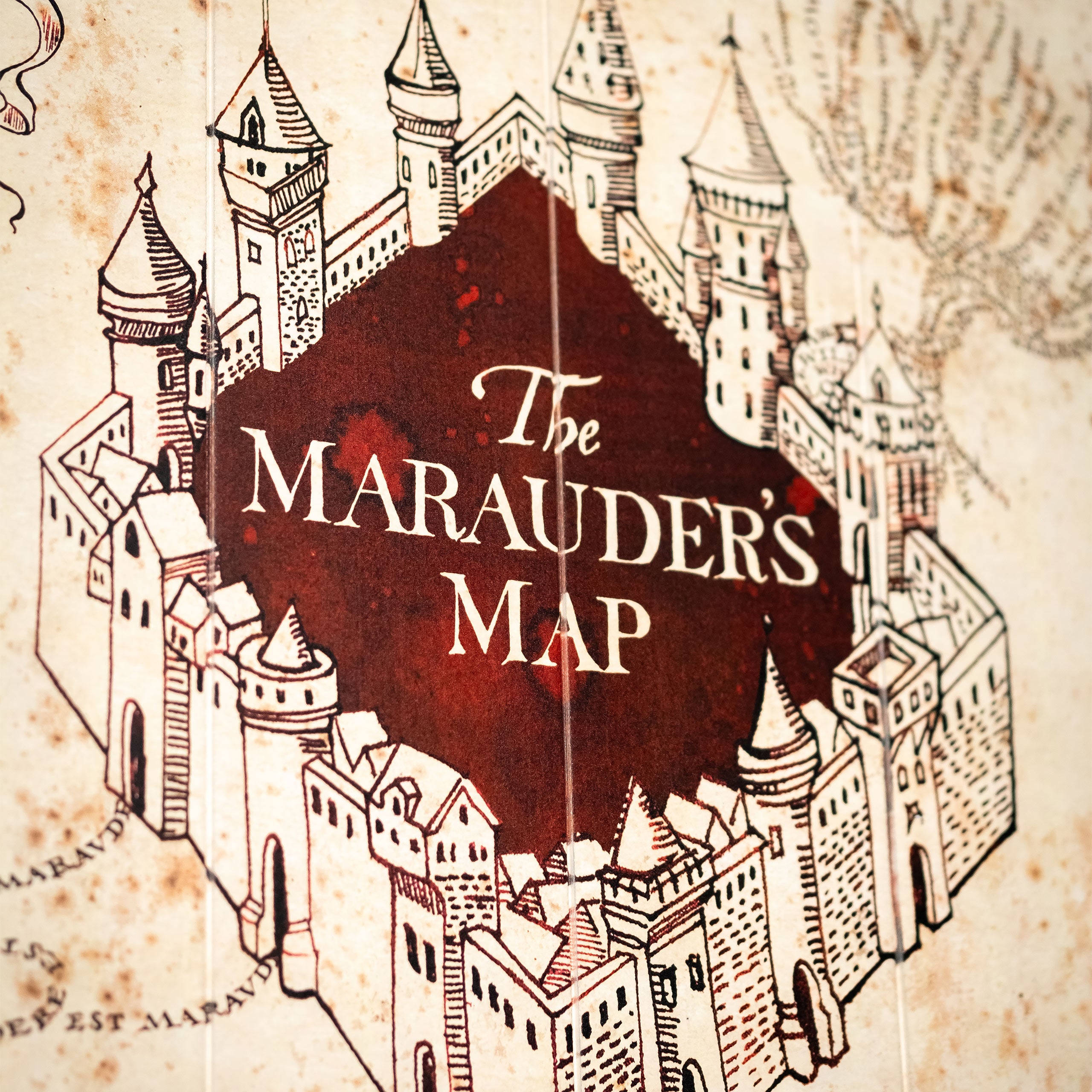 Product image Harry Potter - Marauder's Map Wall Art Wood