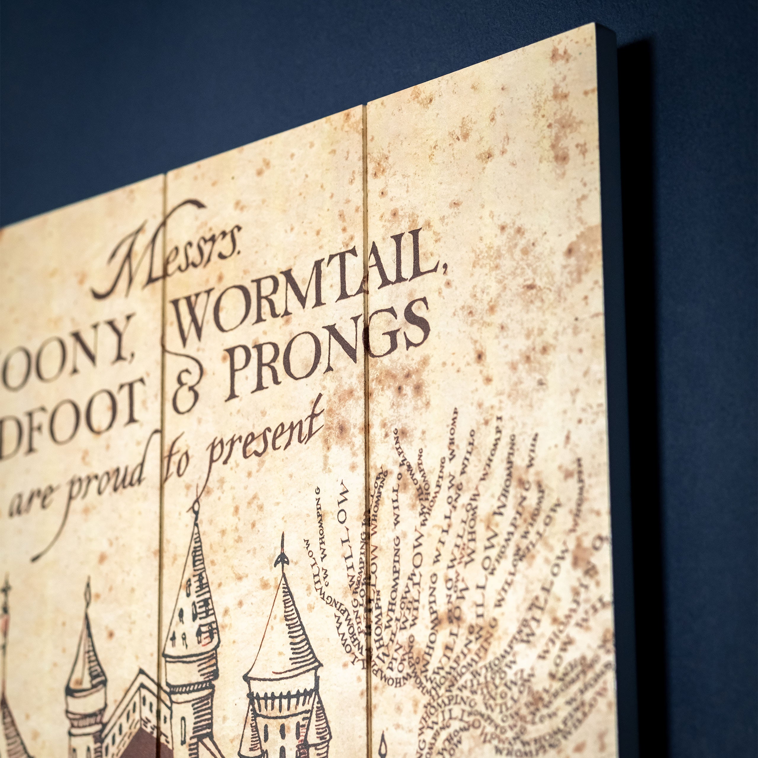 Product image Harry Potter - Marauder's Map Wall Art Wood