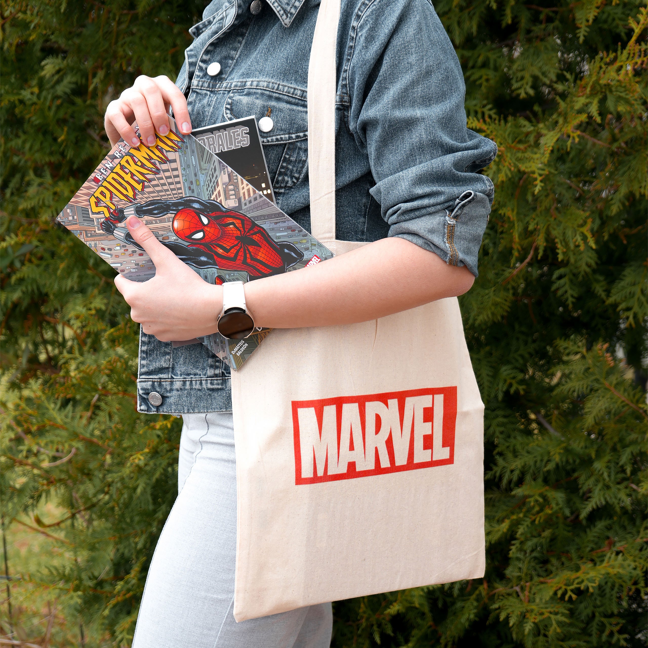 Product image Marvel - Logo Jute Bag Beige
