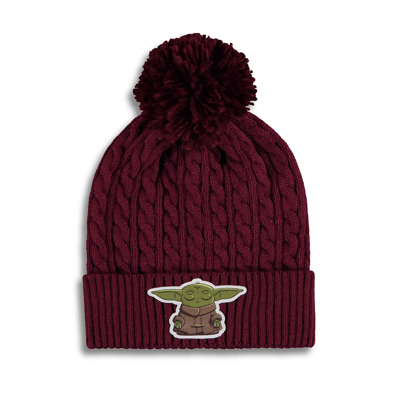 Product image Grogu Beanie with Pompom and Scarf - Star Wars The Mandalorian